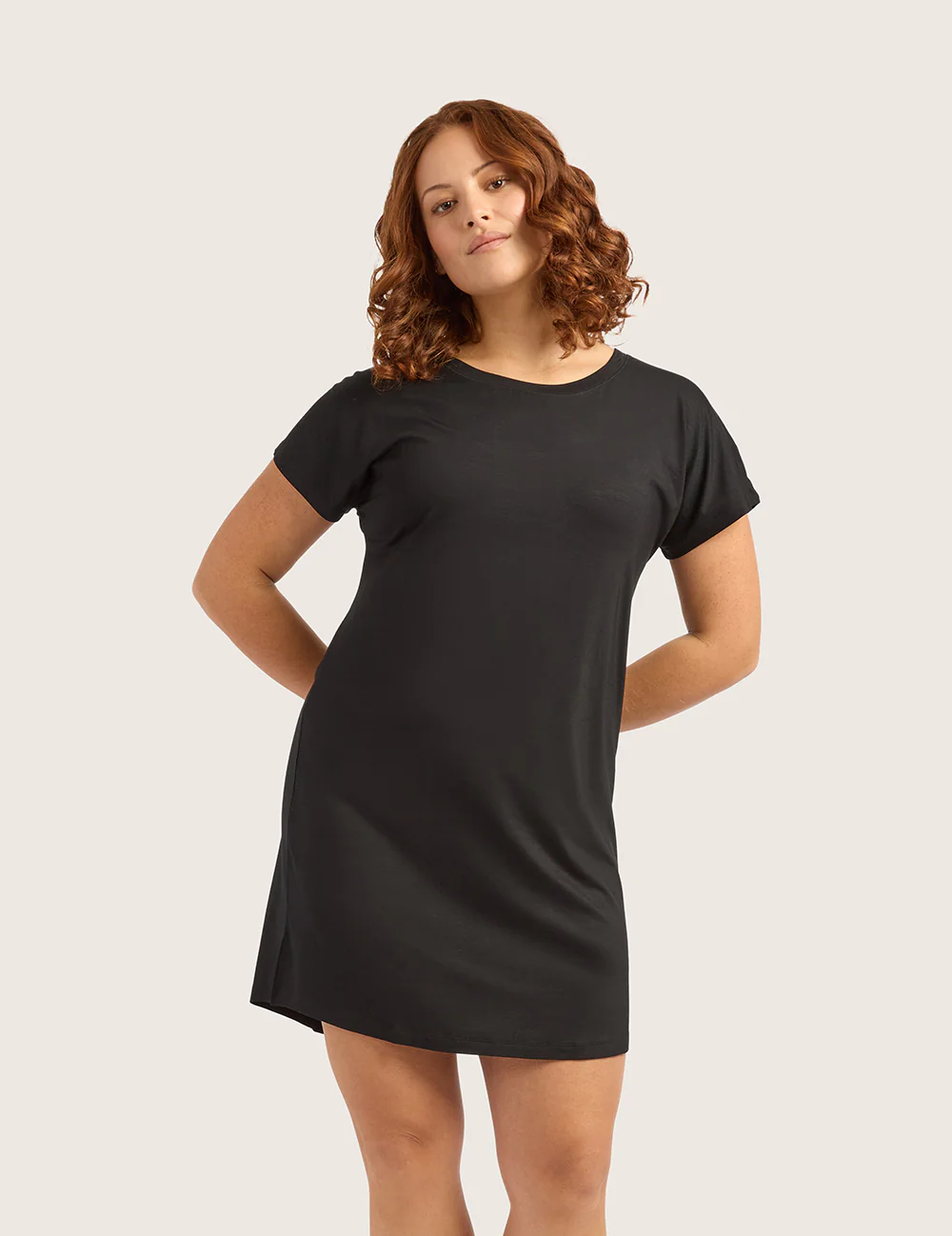 Goodnight Nightdress - Black