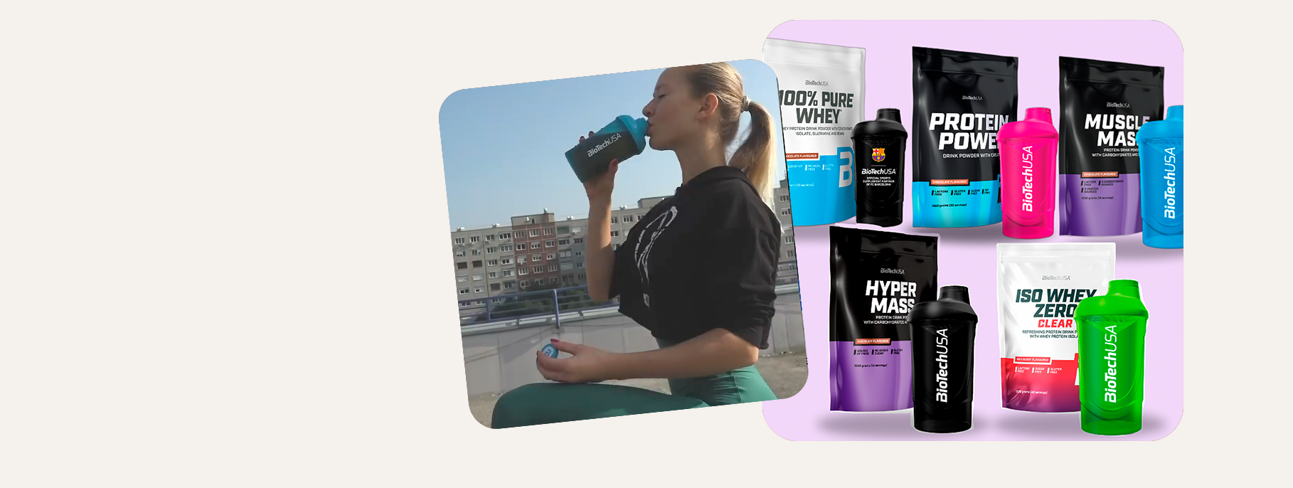 Få en GRATIS skaker fra BioTechUSA