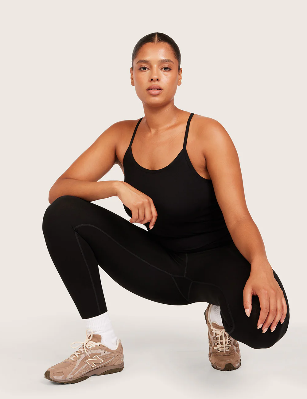 Forme™ Højtaljede Leggings med Lomme - Sort