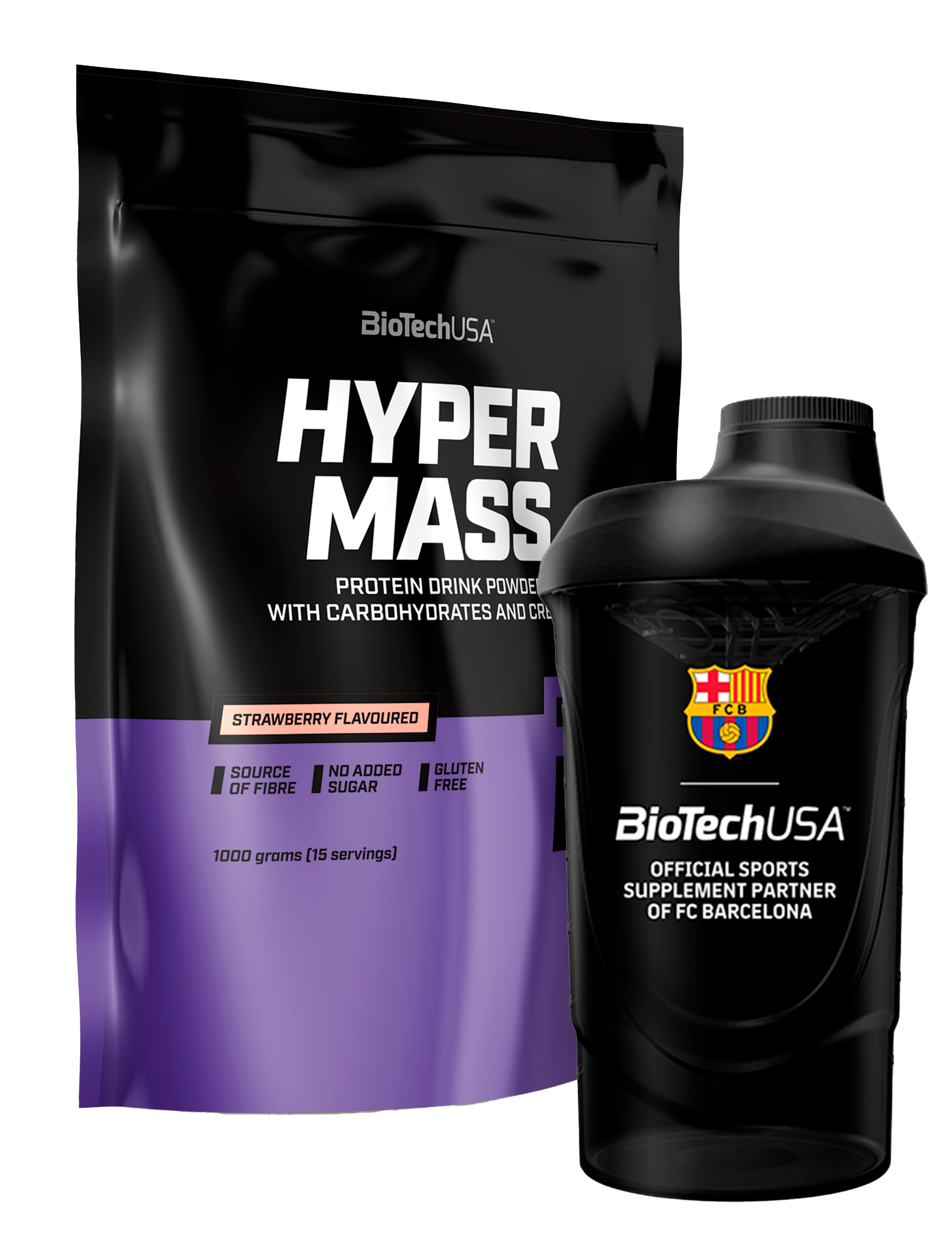 Hyper Mass (1000g)+gratis valgfri Shaker