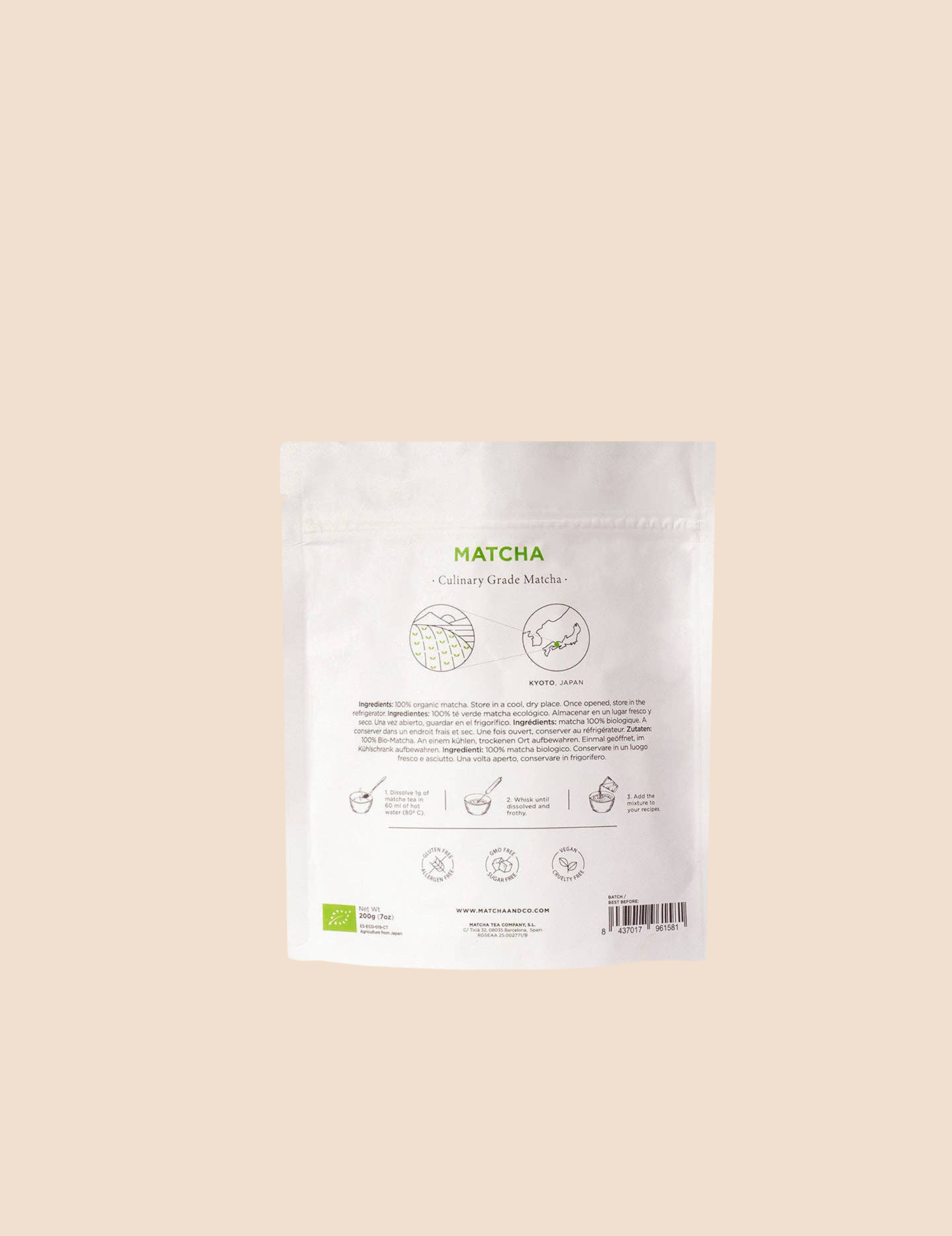 Kulinarisk Matcha Te