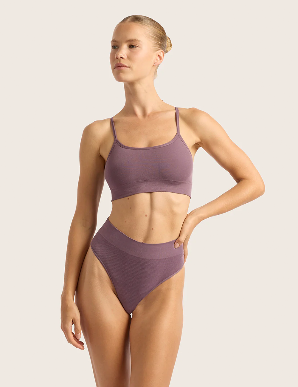 LYOLYTE® High Waist G-String - Wisteria