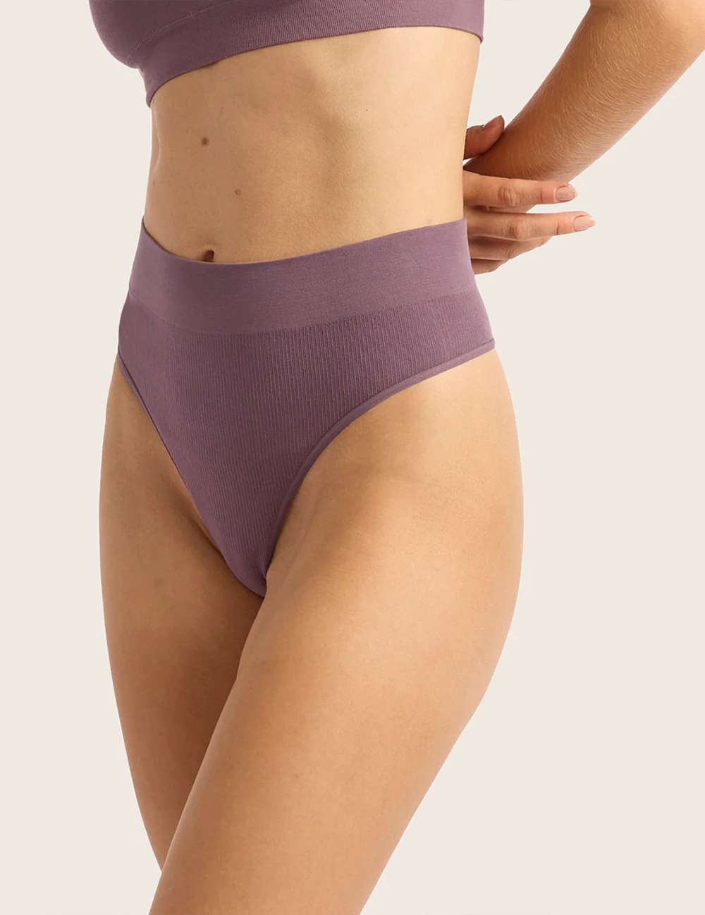 LYOLYTE® High Waist G-String - Wisteria