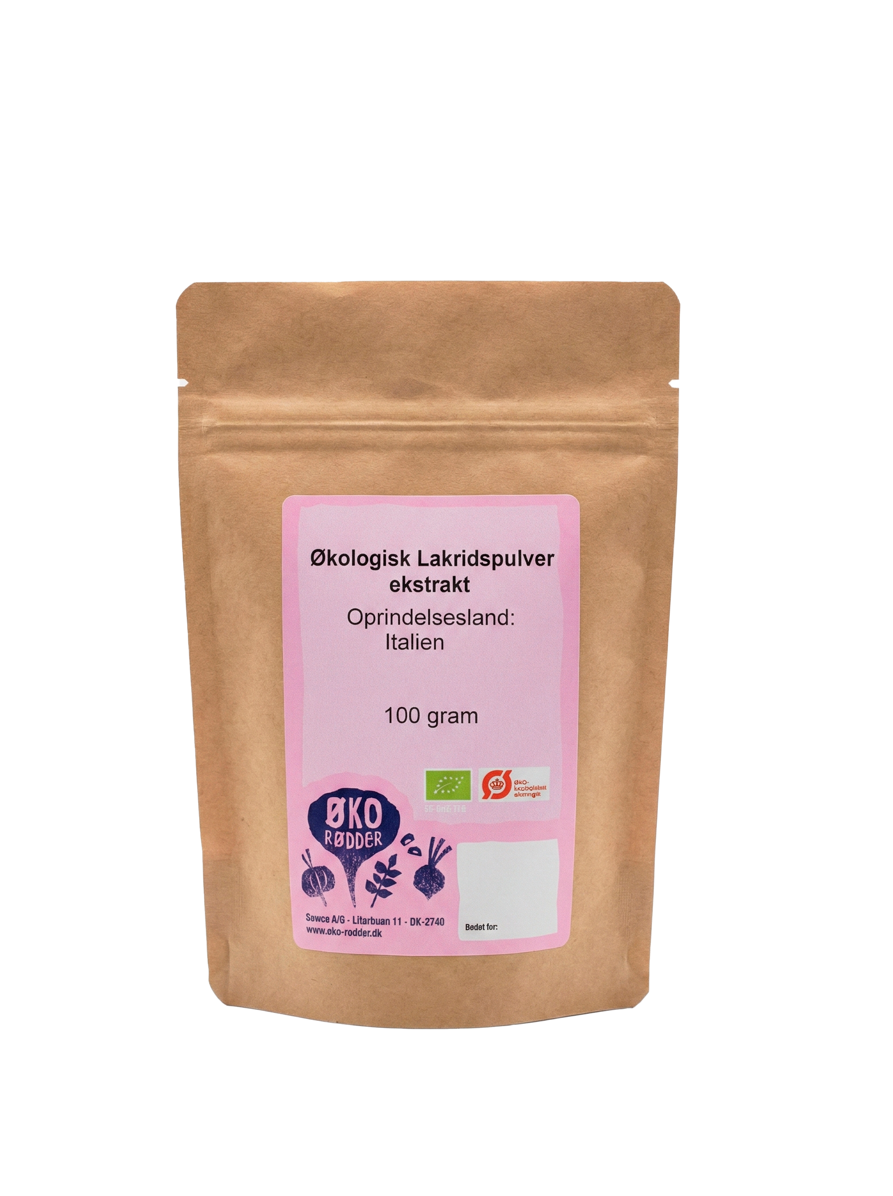 Økologisk Lakridspulver ekstrakt