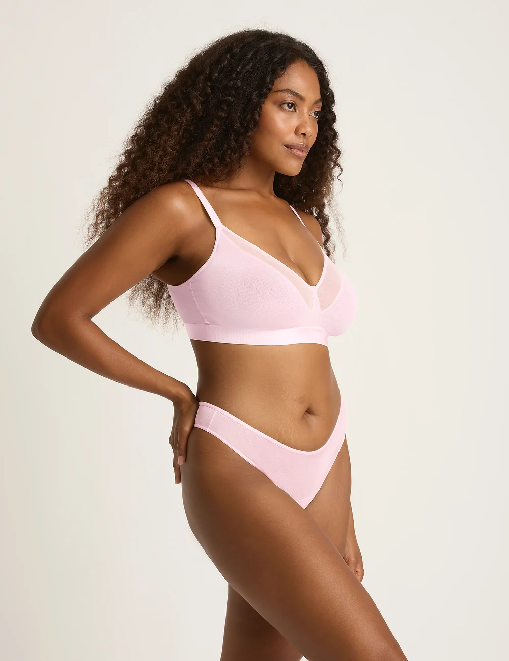 Boody FreeMesh bøjlefri BH i Pink Sorbet – billede 8