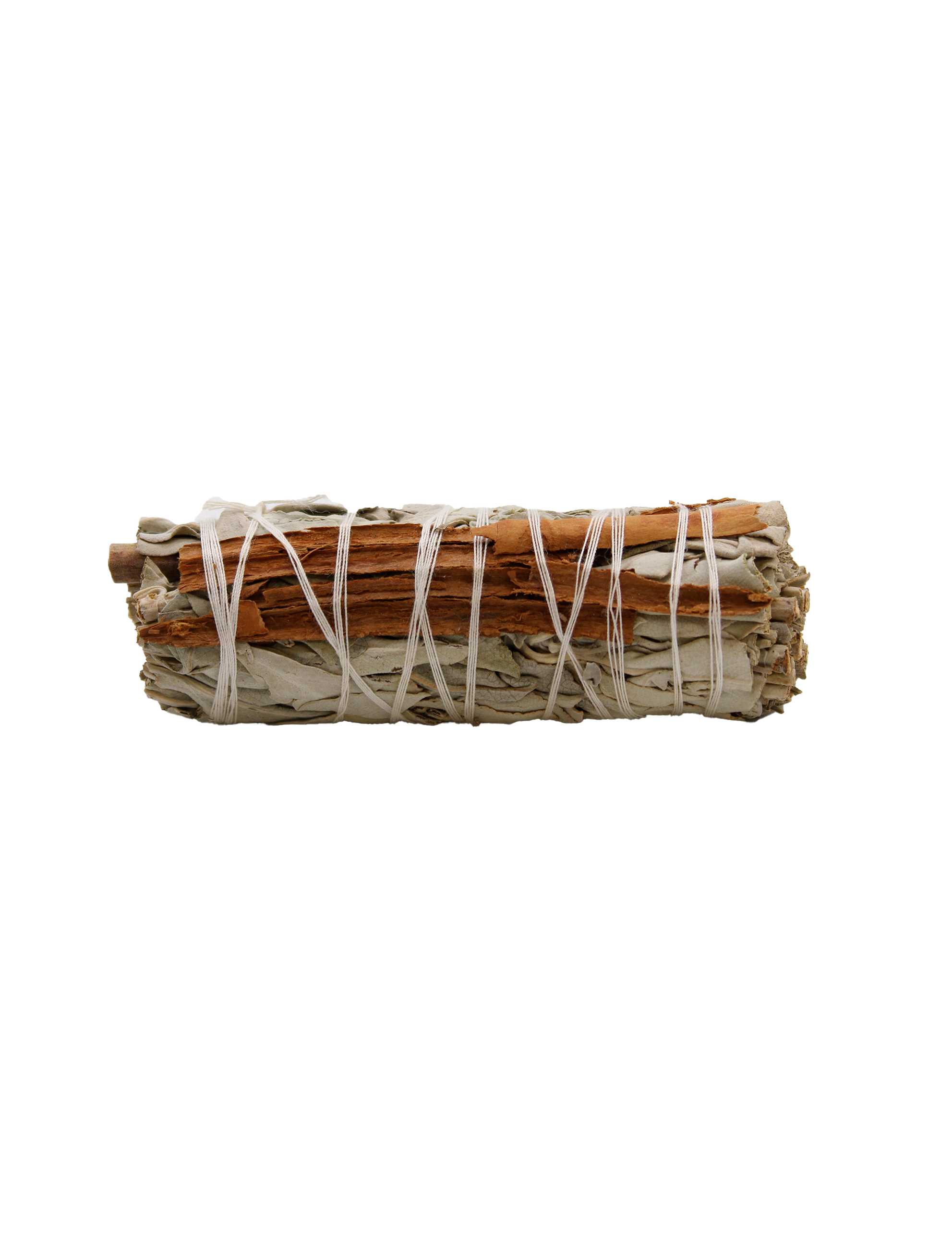 Smudge Stick med Hvid Salvie & Kanel (10 cm)