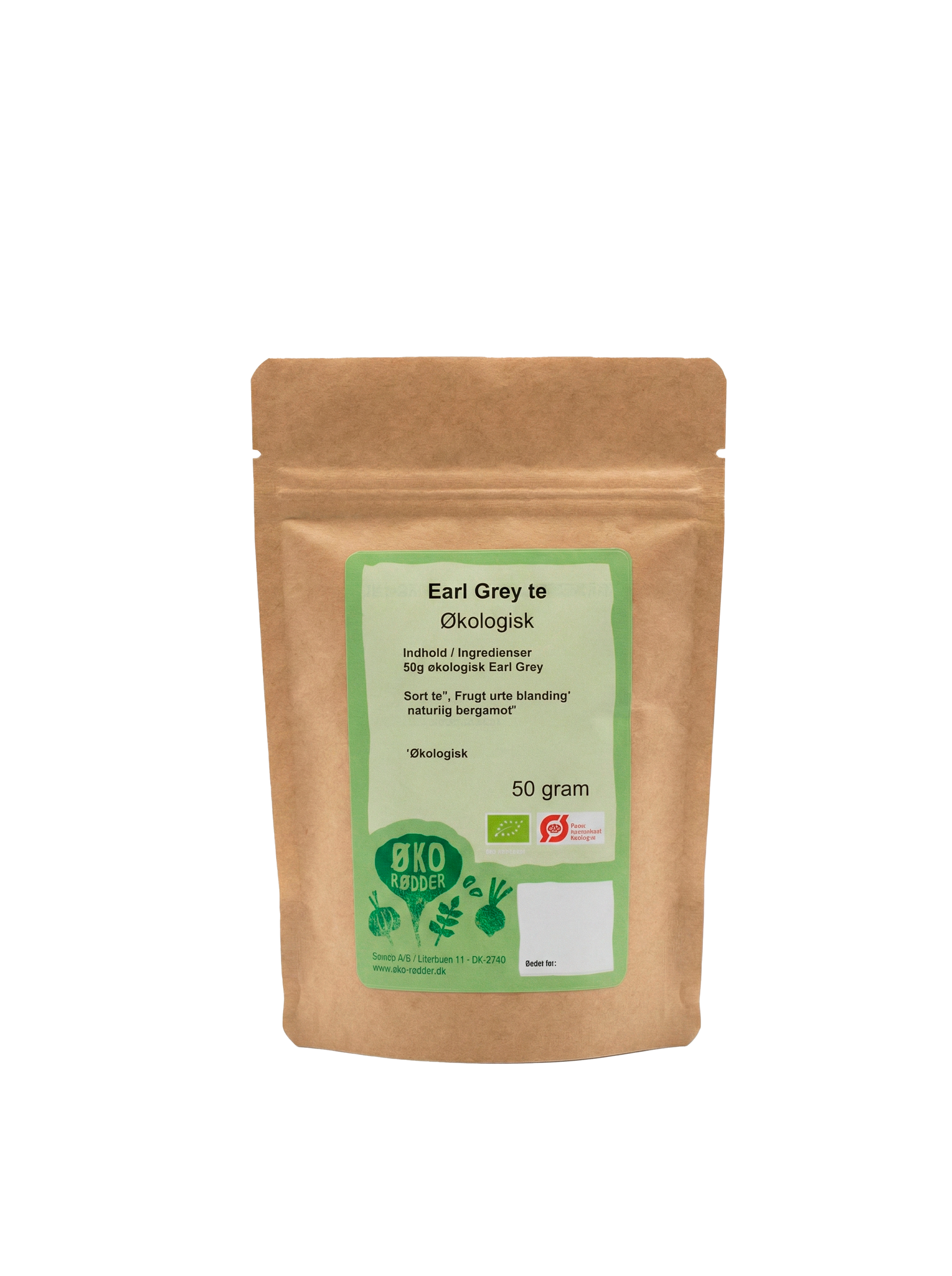 Økologisk Sort te – Earl Grey (50g)