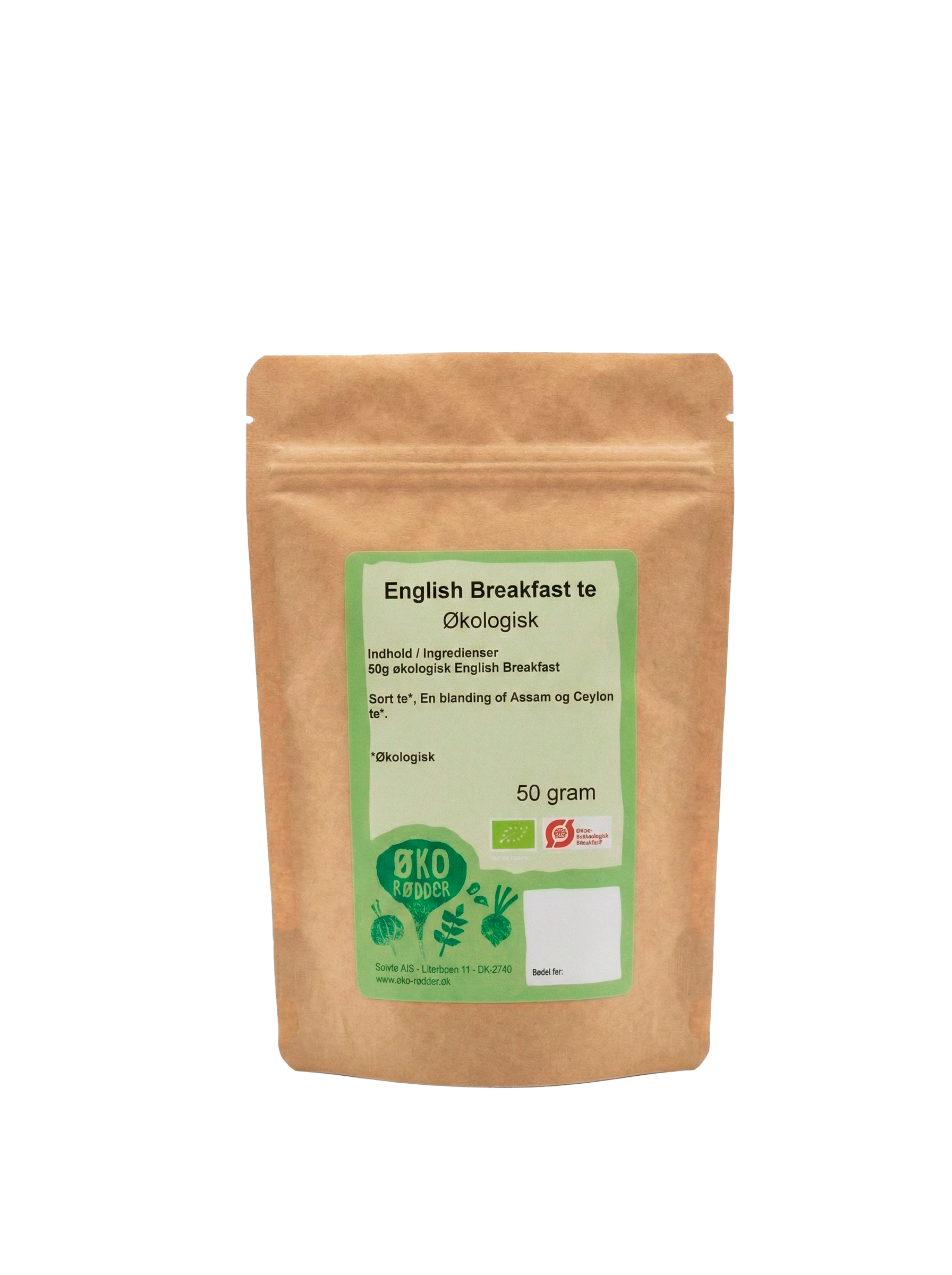 Økologisk Sort te – English breakfast te