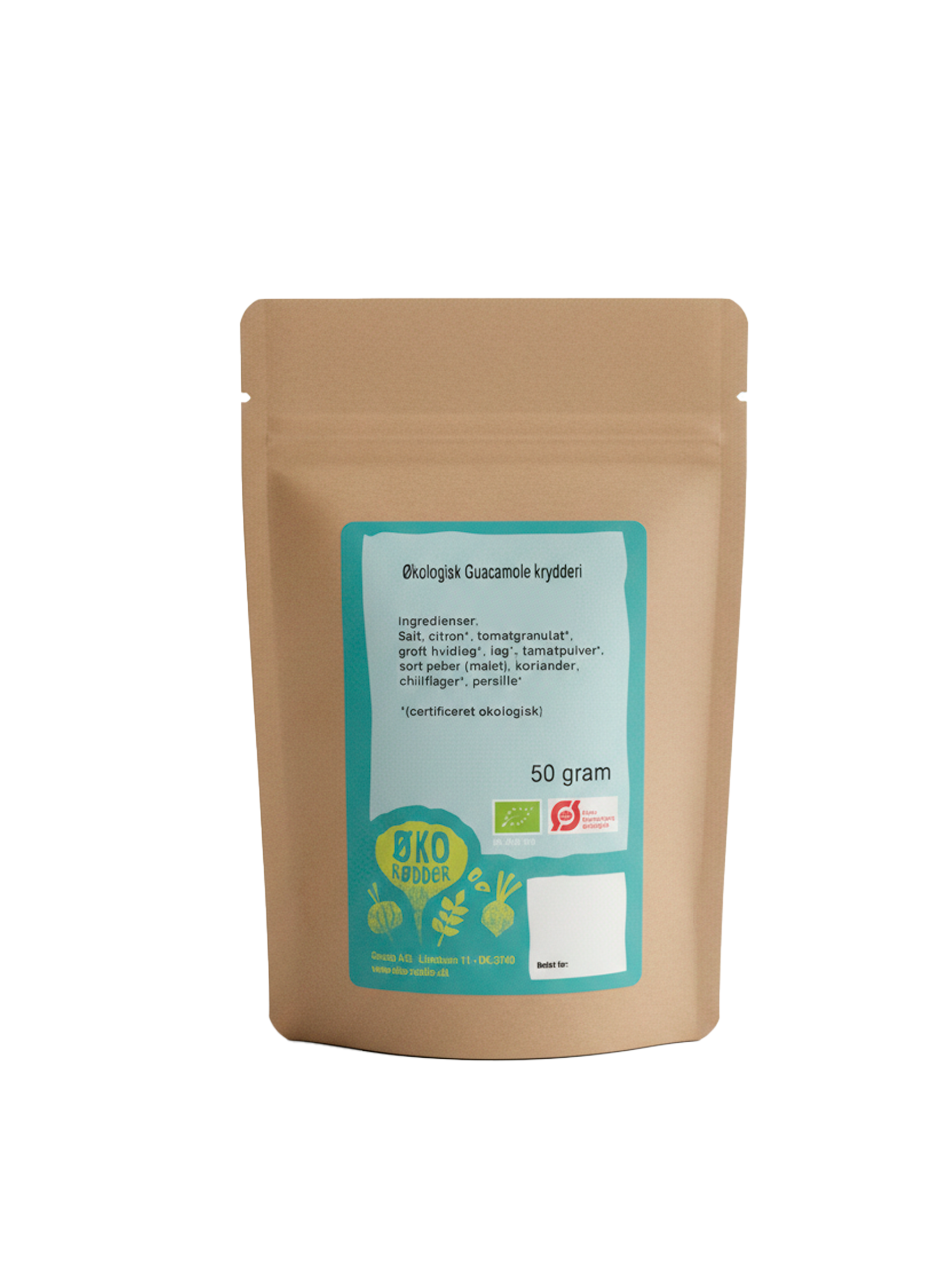 Økologisk Guacamole-krydderi