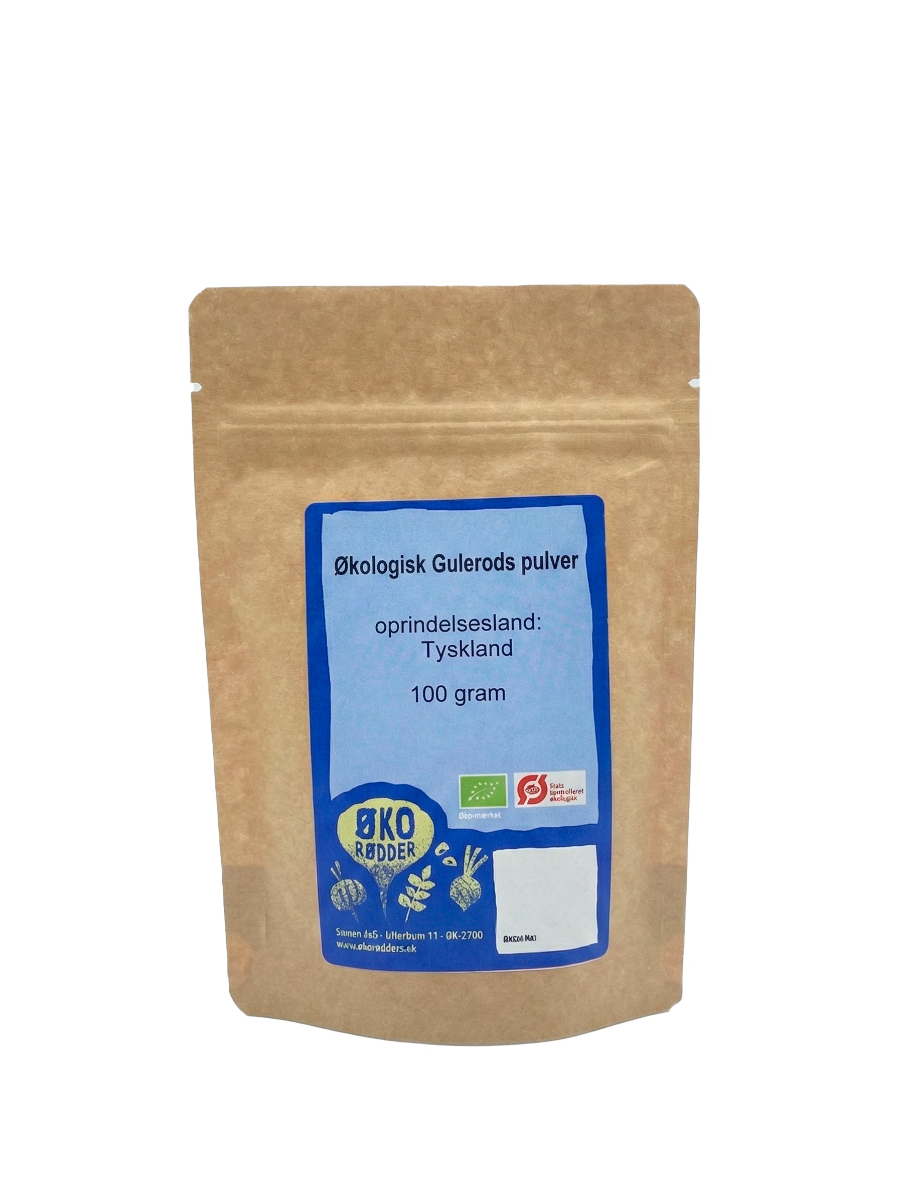 Økologisk Gulerodspulver