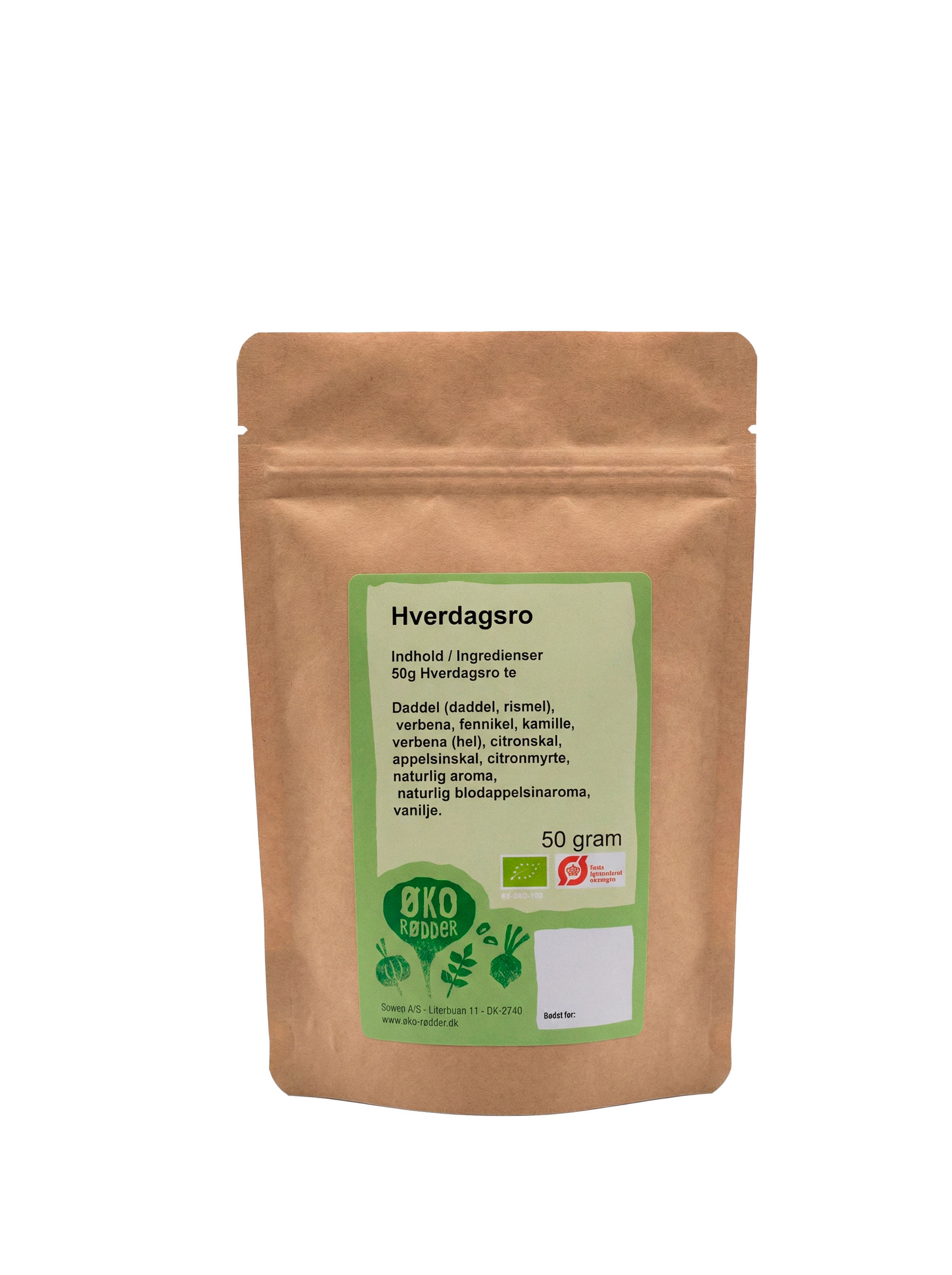 Urte te – Hverdagsro (50g)