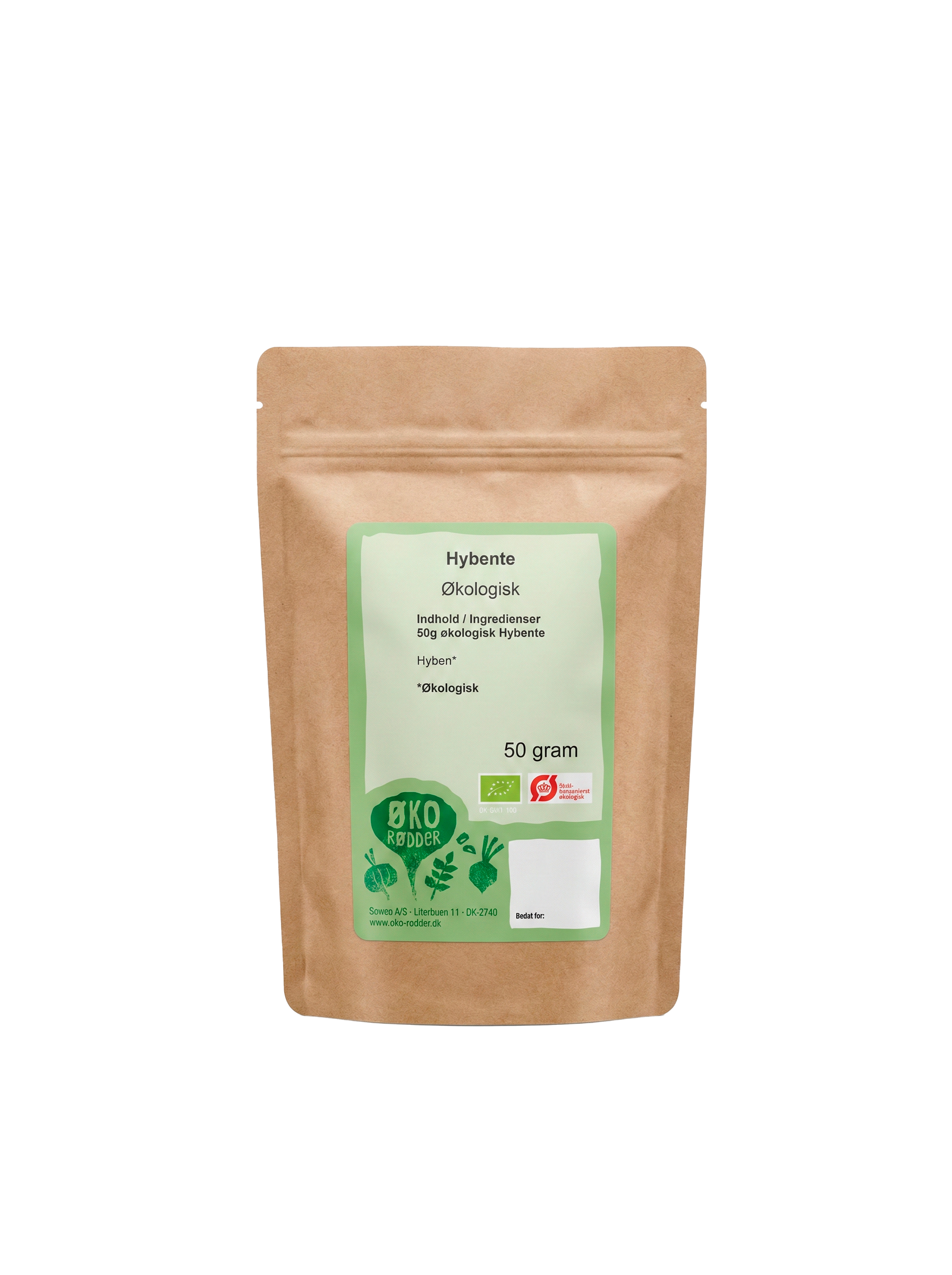Økologisk hybente (50g)