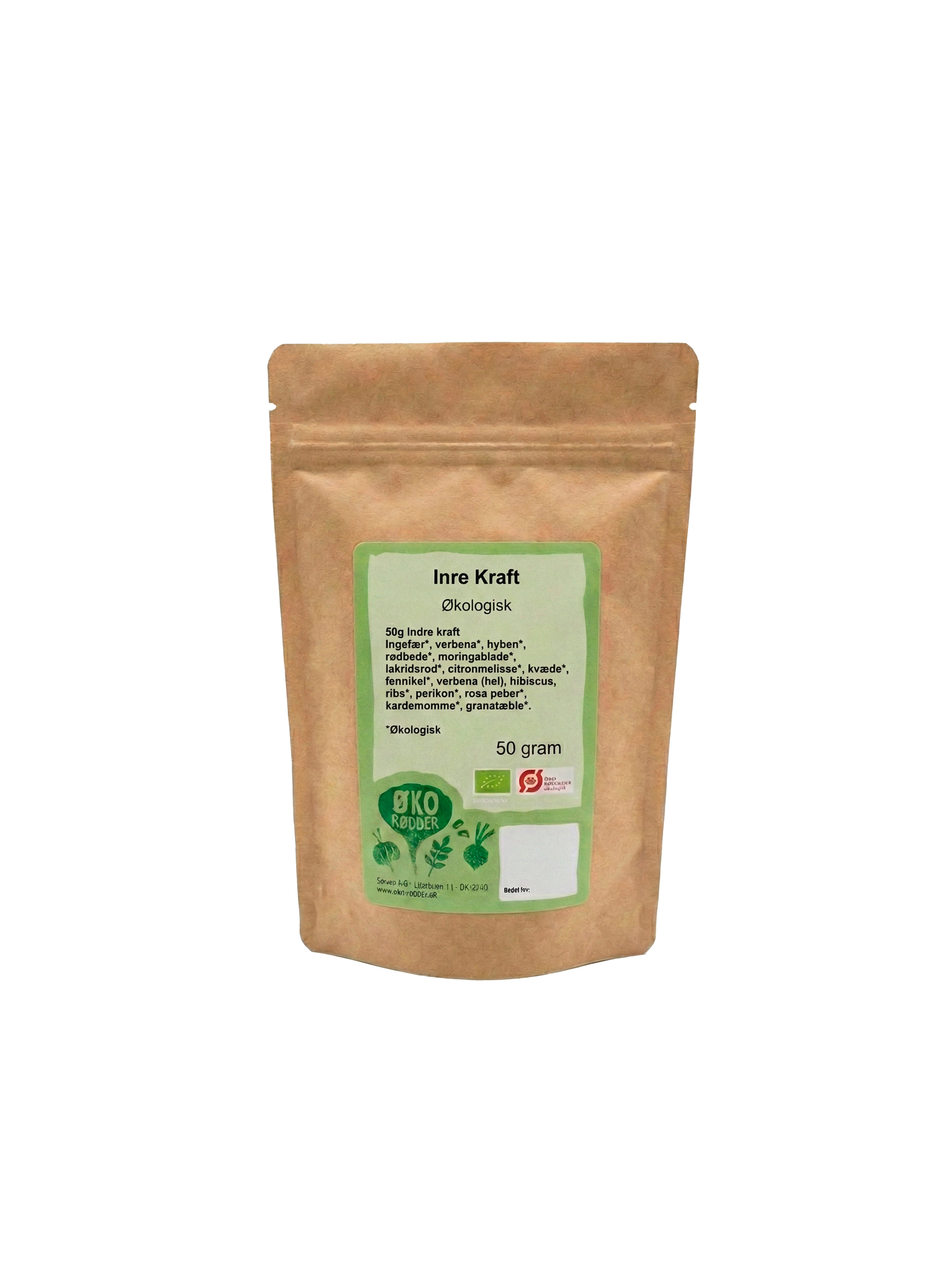 Urte te – Indre Kraft (50g)