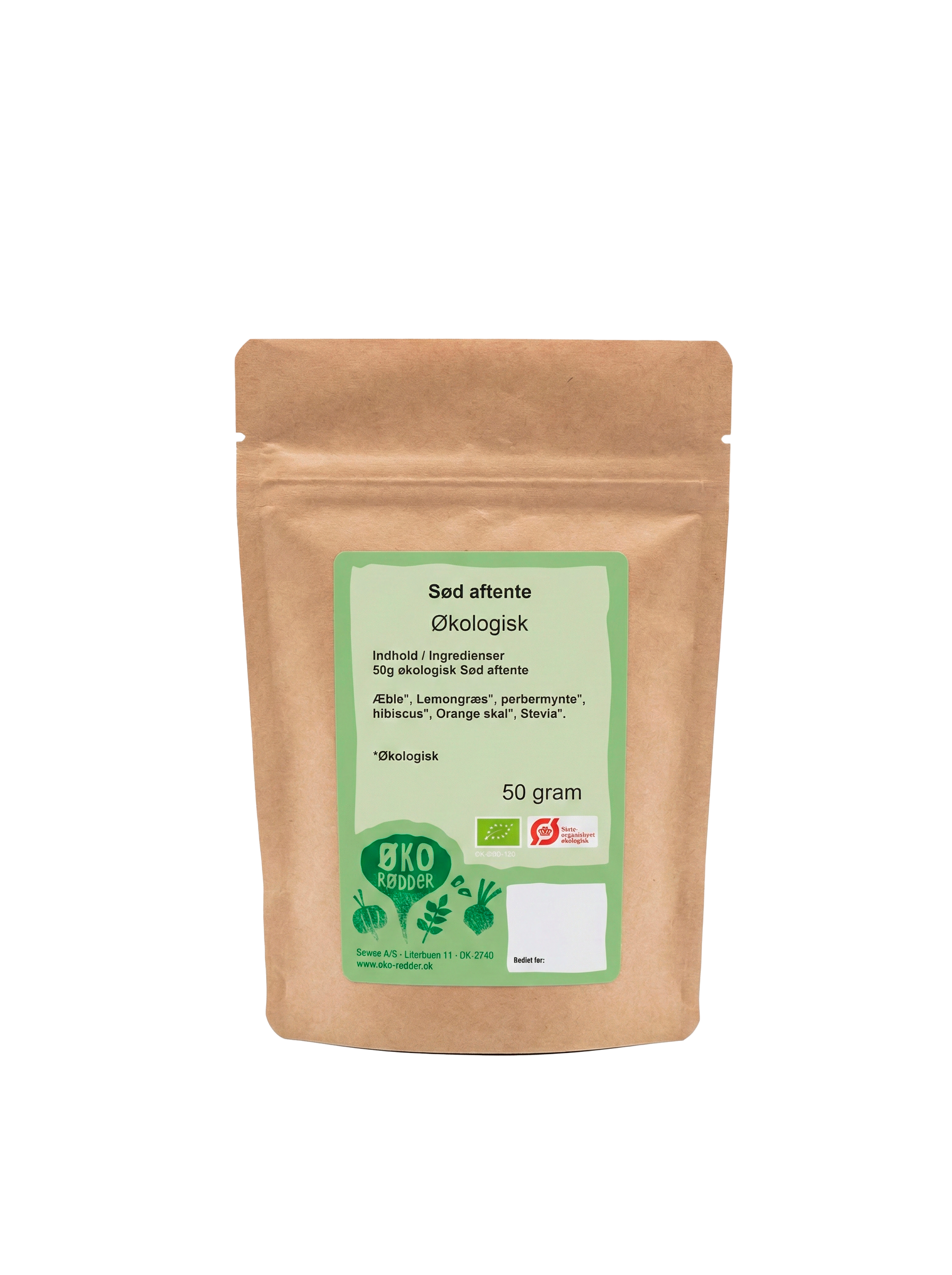 Urte te – Sød Aftente (50g)