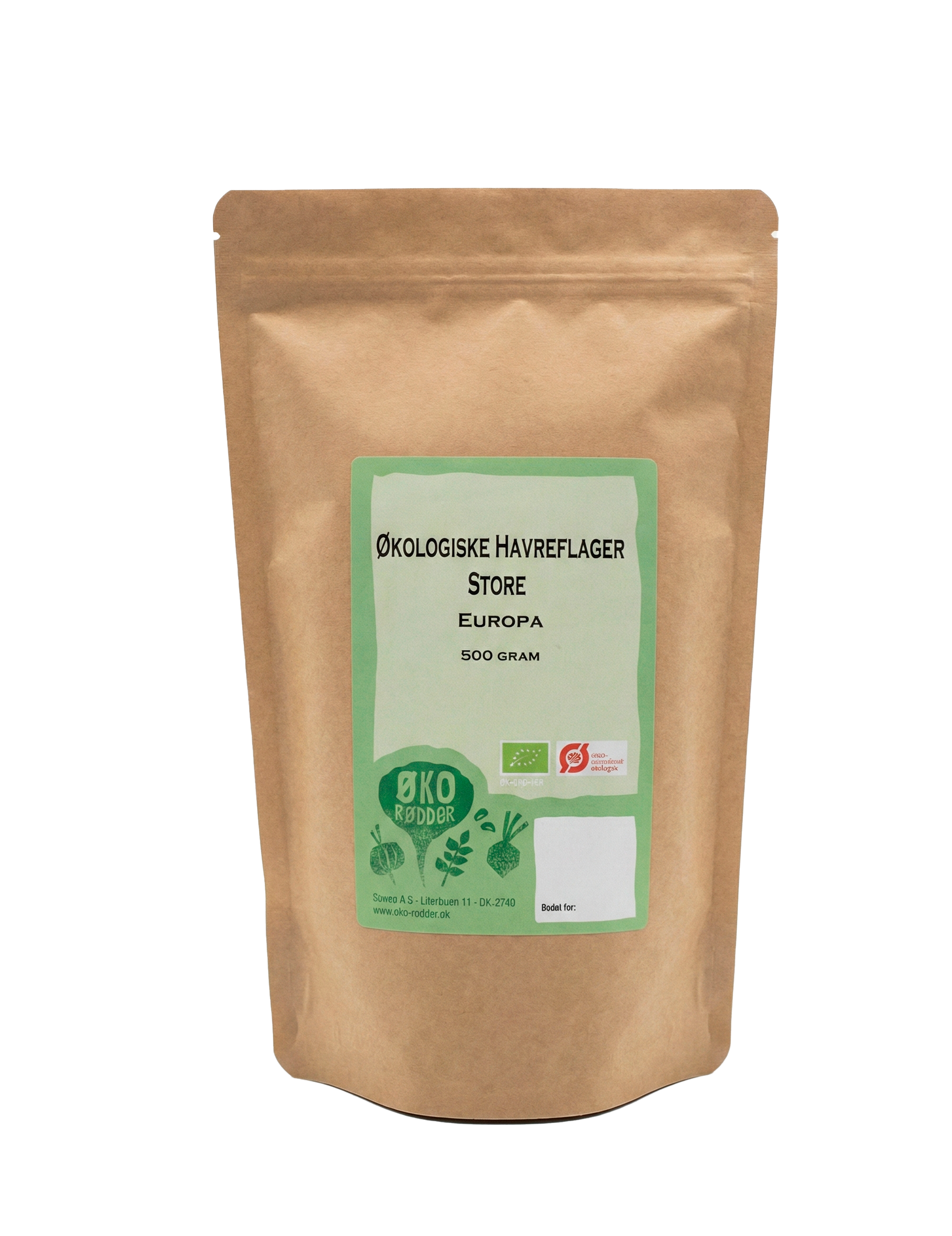 Store økologiske havreflager