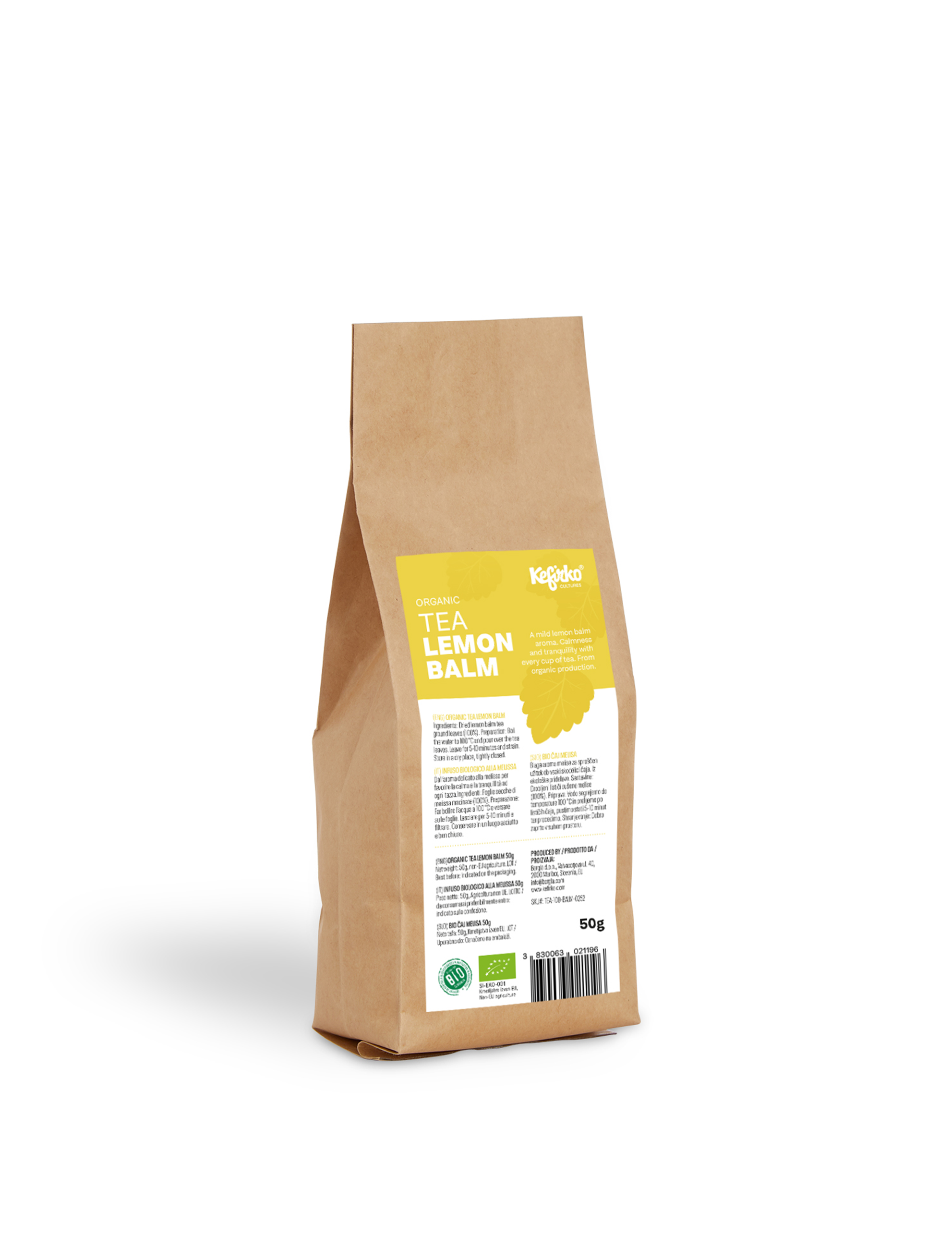 Organic Lemon Balm Tea