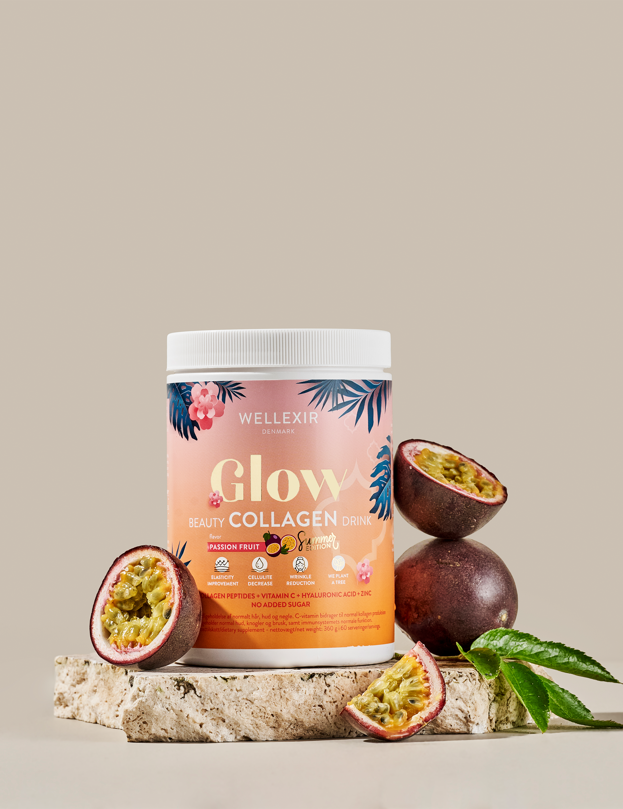 Glow Beauty Collagen Drink - Passionfruit (360g)