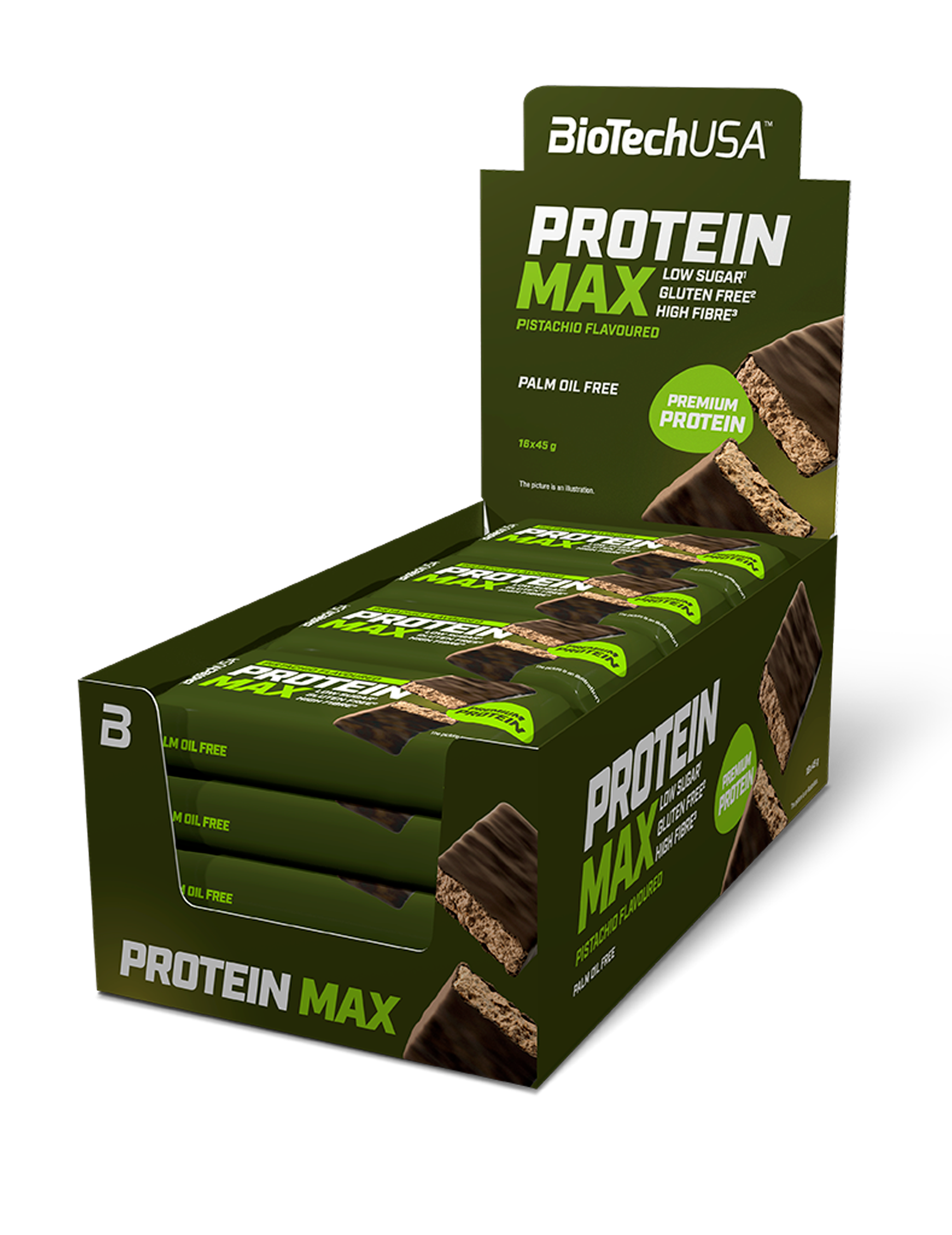 Protein Max - Pistachio (16 stk.)