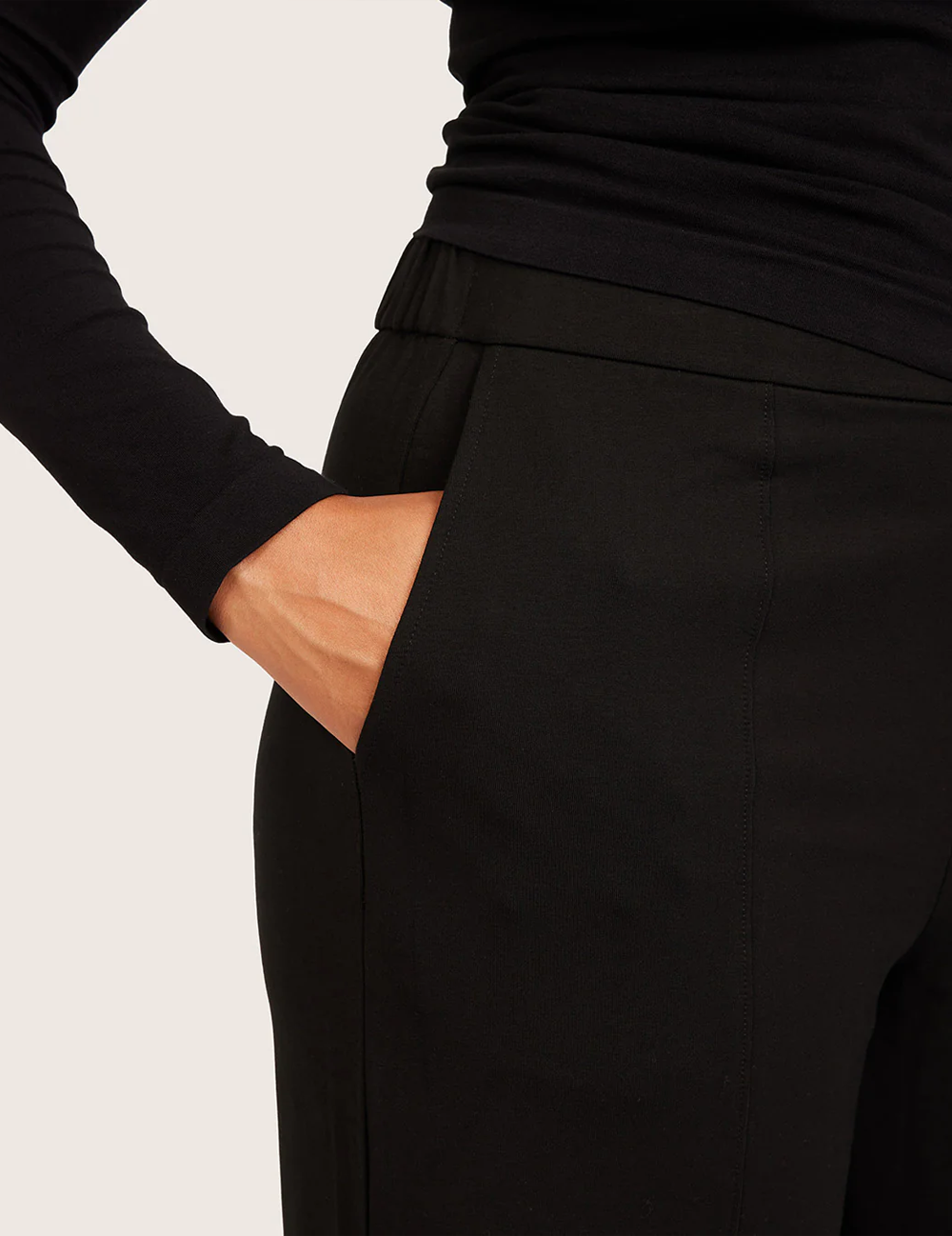 Forme™ Bukser med Lige Ben - Sort