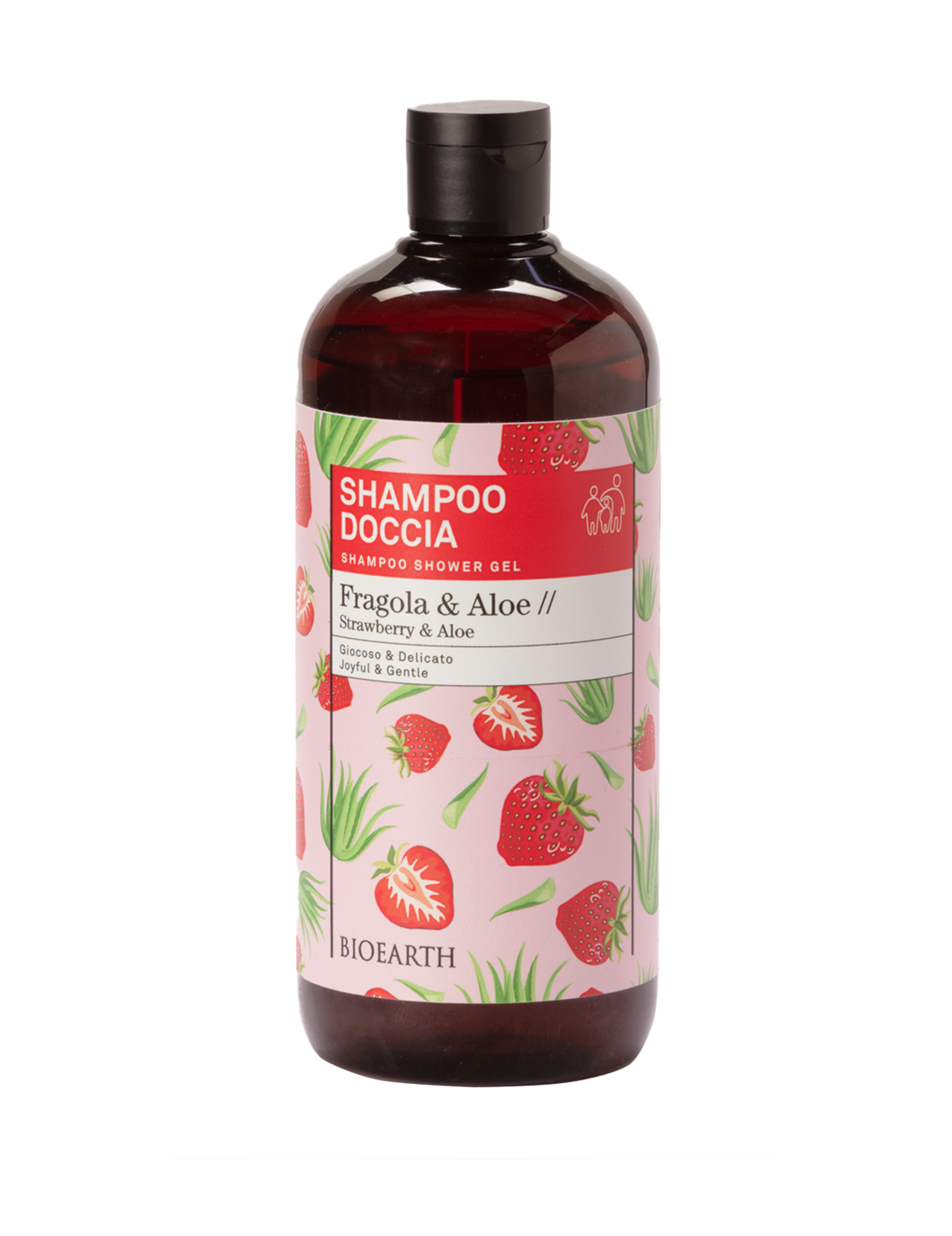 2in1 Shower Gel & Shampoo - Strawberry & Aloe