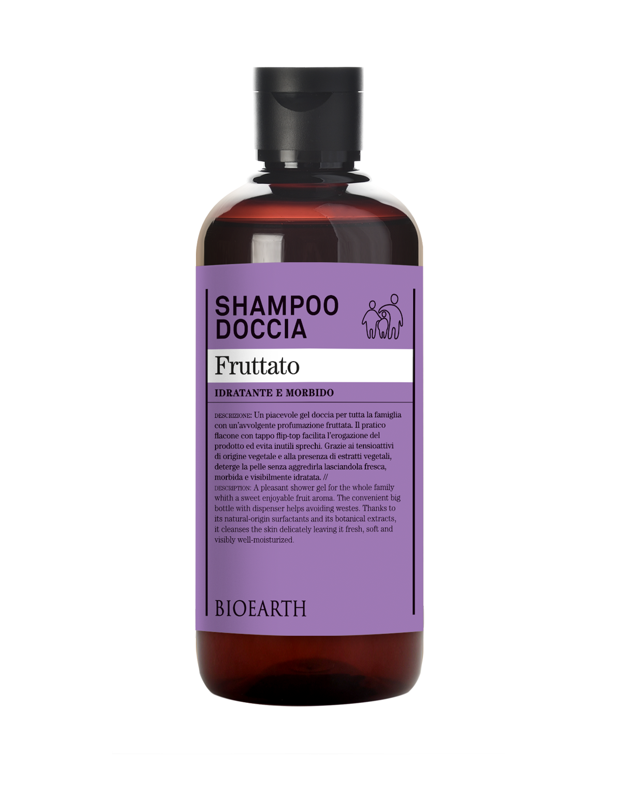 2in1 Shower Gel & Shampoo - Red Fruit