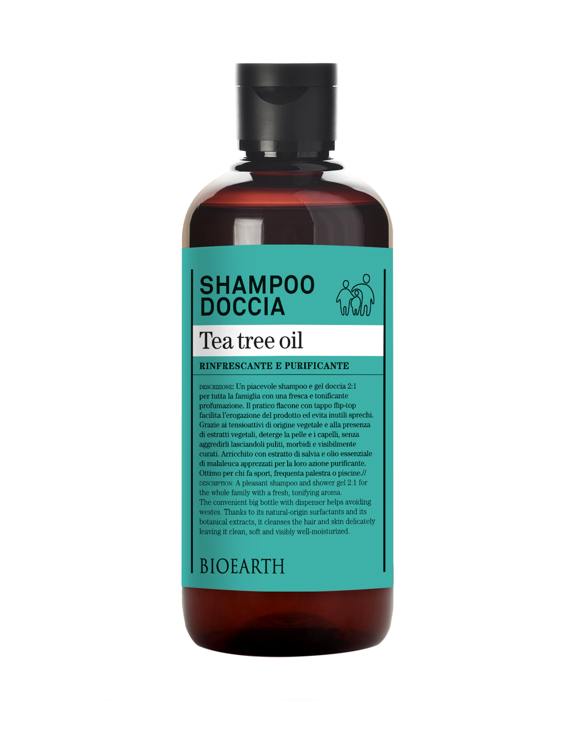 2in1 Shower Gel & Shampoo - Tea Tree