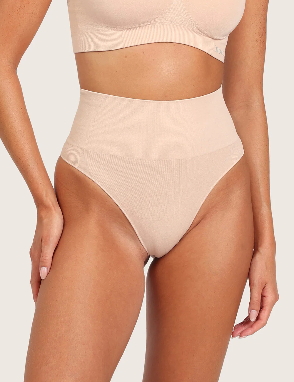Shaper High Waist G-String - Shell
