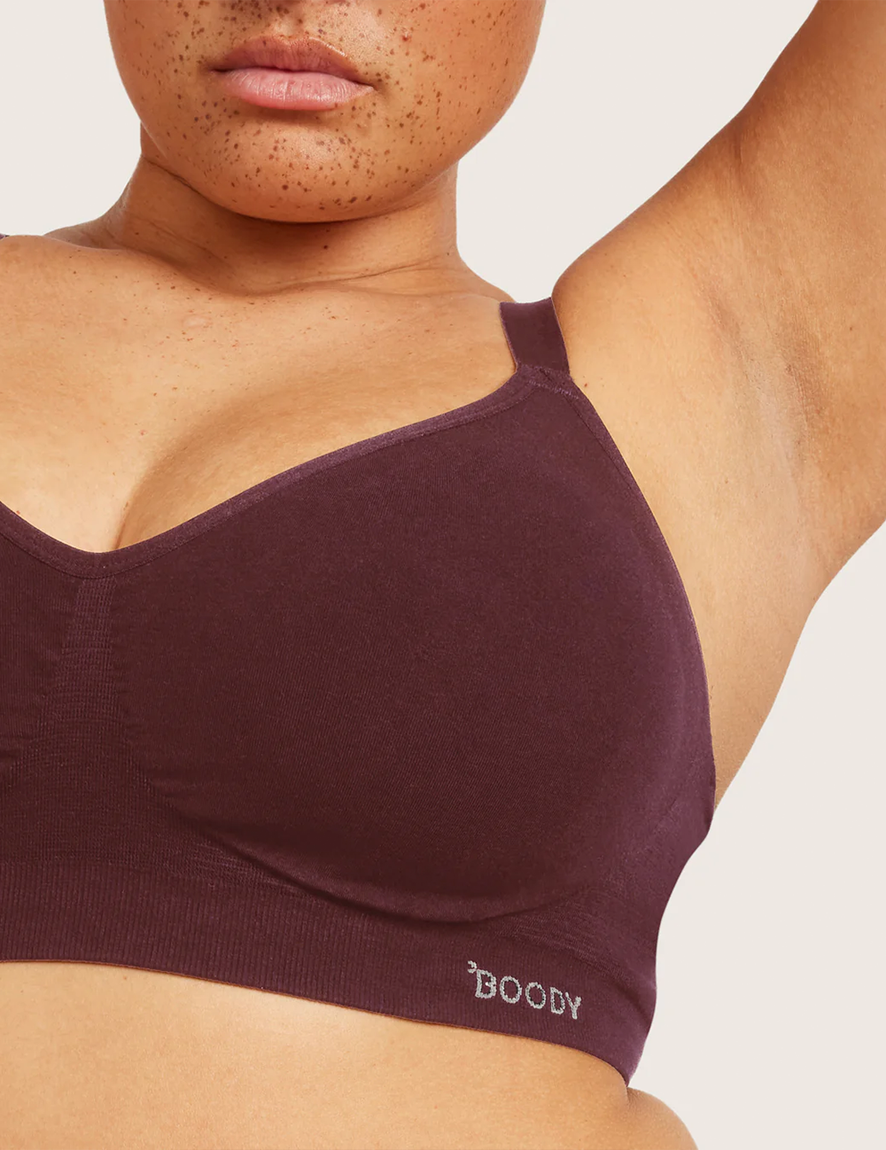 T-shirt Bra Wireless – Mulberry