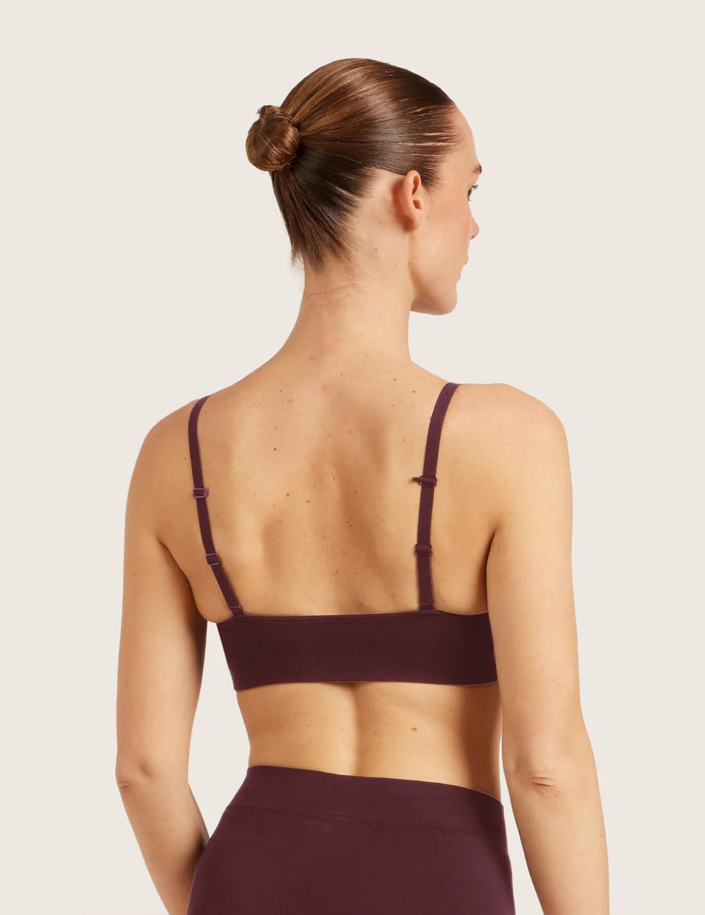 T-shirt Bra Wireless – Mulberry