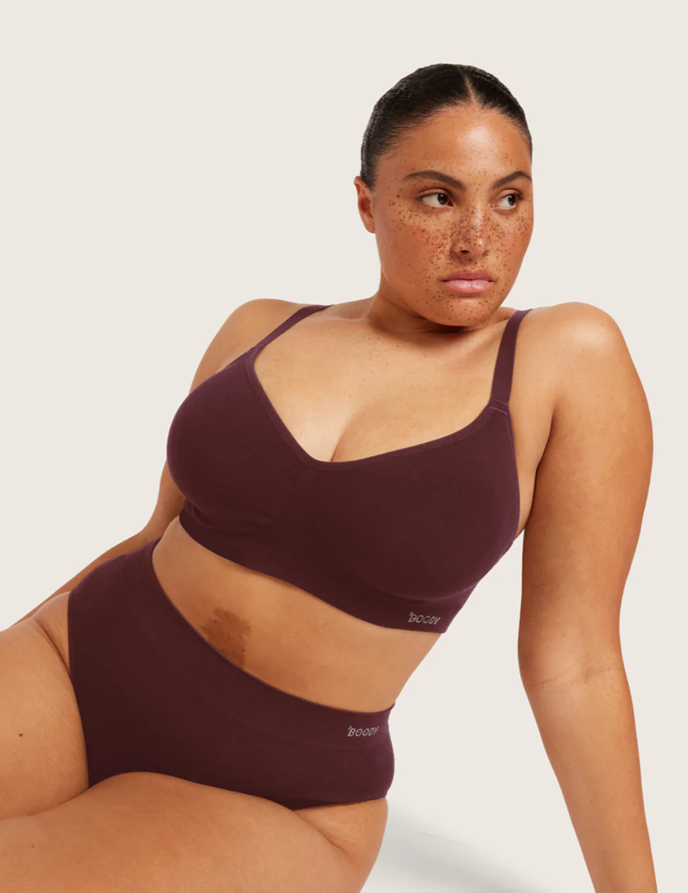 T-shirt Bra Wireless – Mulberry