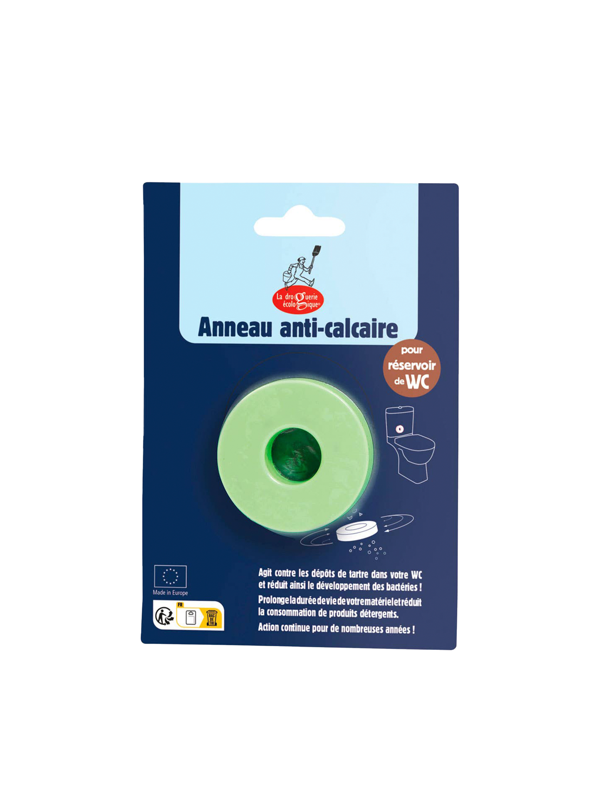 Anti-kalk toilet rengøring