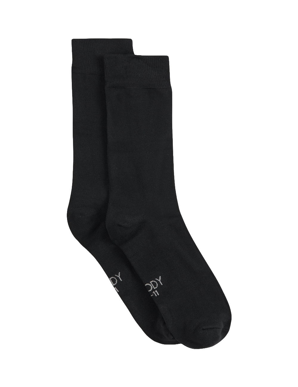 bambus-sokker-black