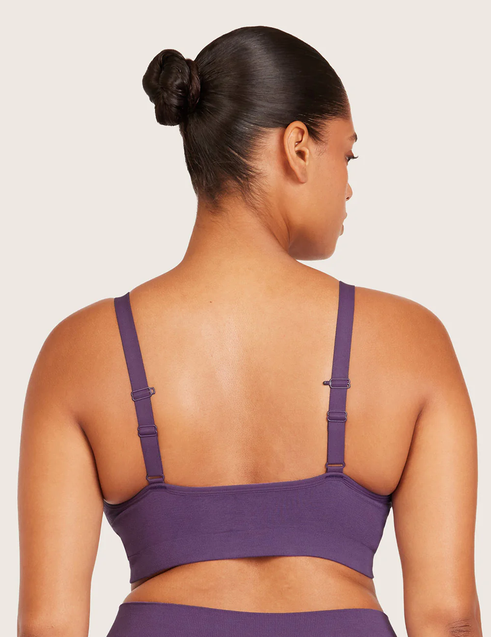 Wireless Full Bust T-Shirt Bra (DD-F) - Amethyst