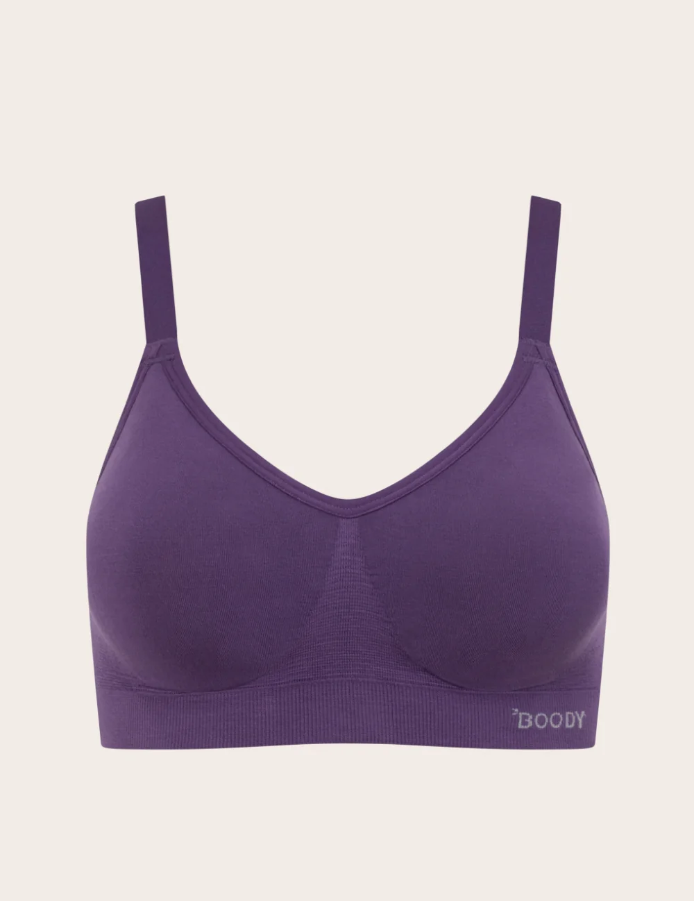 Wireless Full Bust T-Shirt Bra (DD-F) - Amethyst