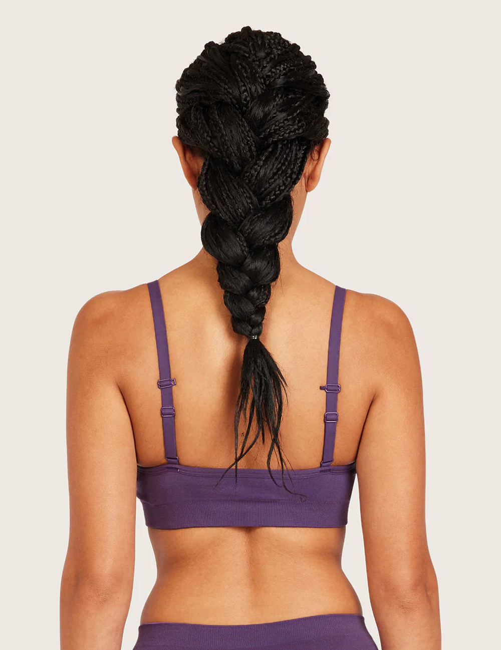 T-shirt Bra Wireless (B-DD) - Amethyst