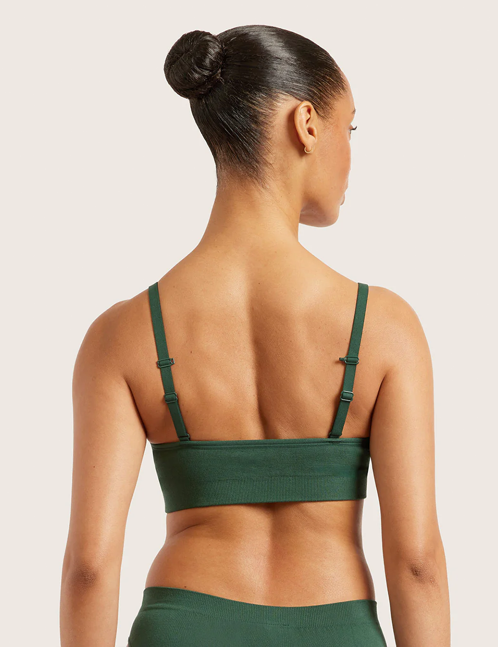 T-shirt Bra Wireless Emerald Green