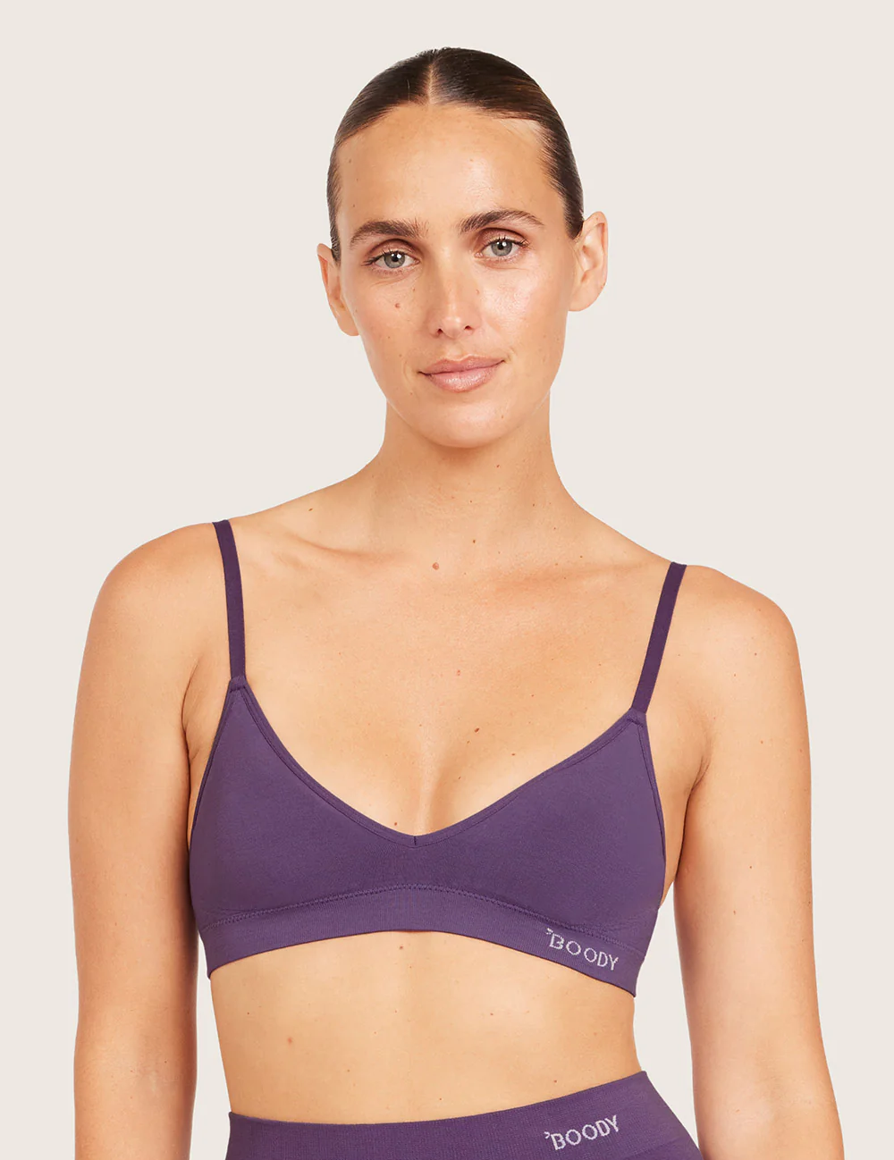 T-shirt Bra Wireless (AA-B) - Amethyst