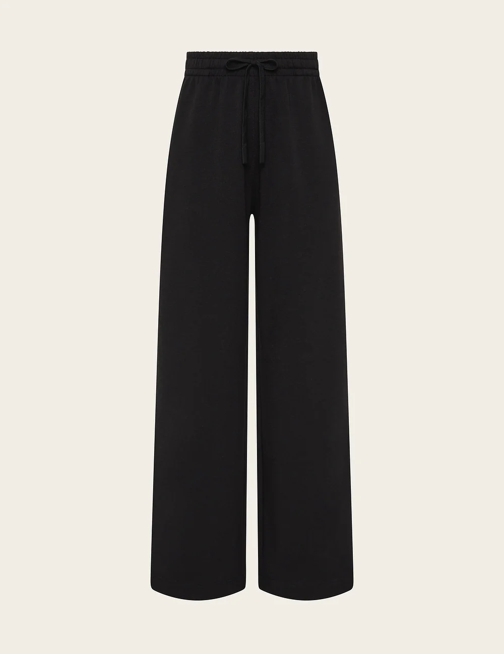 Sweatpants med lige ben - Sort