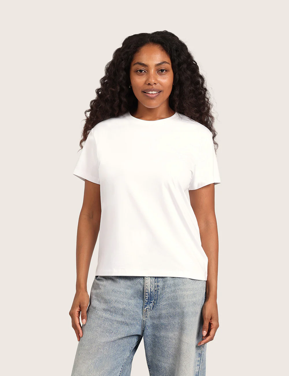 Women's Classic Crew Neck T-Shirt - White