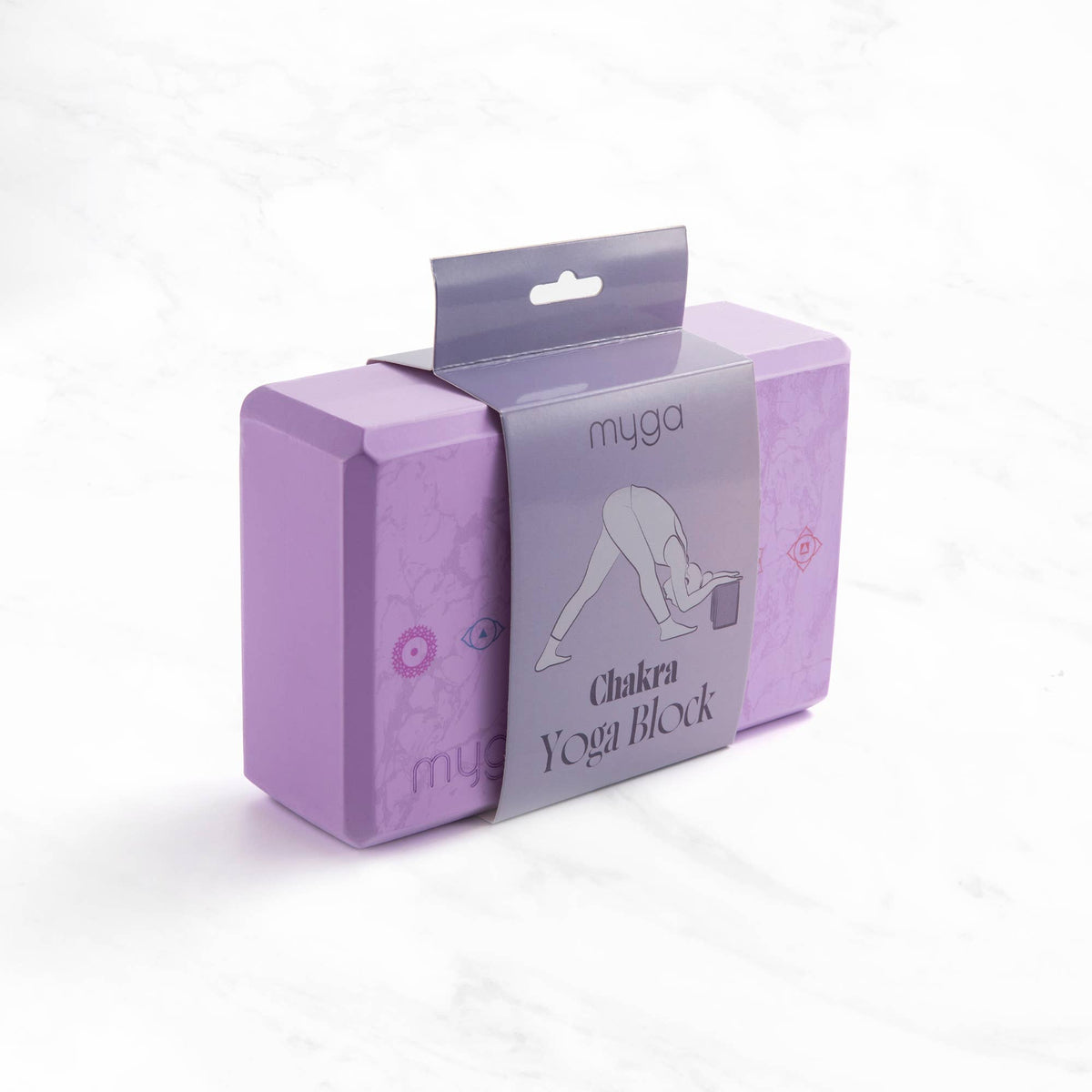 Myga yogablok i skum – Chakra