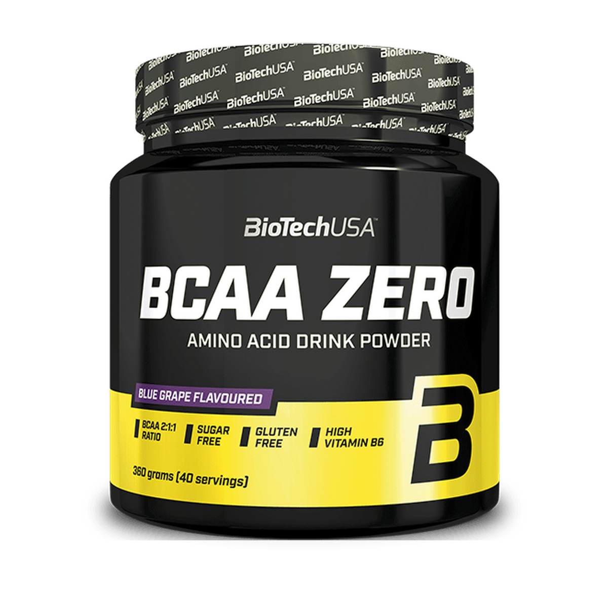 BioTechUSA BCAA Zero 360 g – blå drue