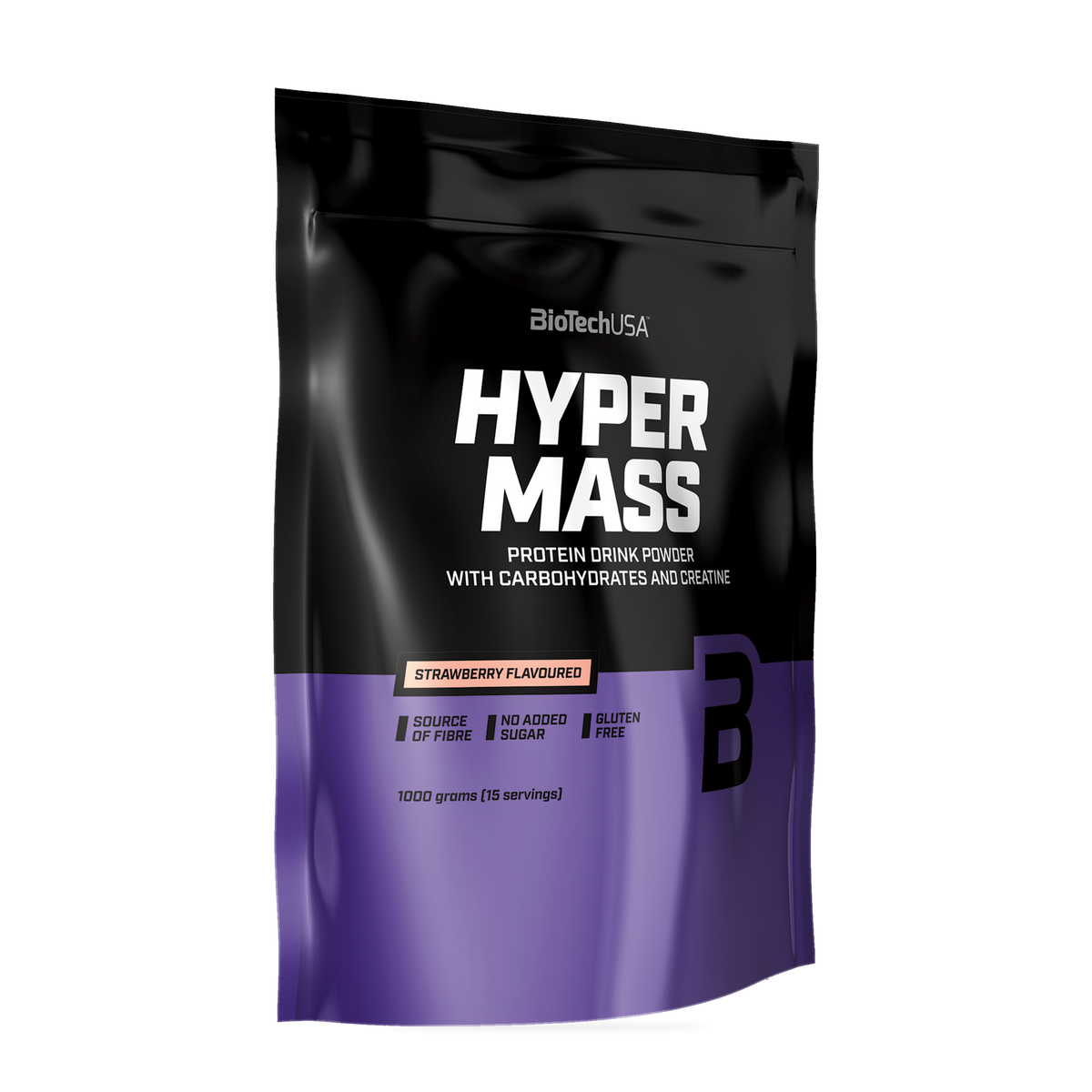 BioTechUSA Hyper Mass Strawberry, 1000 g