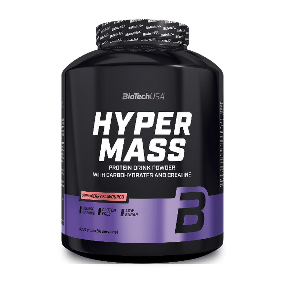 BioTechUSA Hyper Mass Strawberry, 4000 g