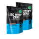 BioTechUSA Iso Whey Zero 2 × 500 g Strawberry
