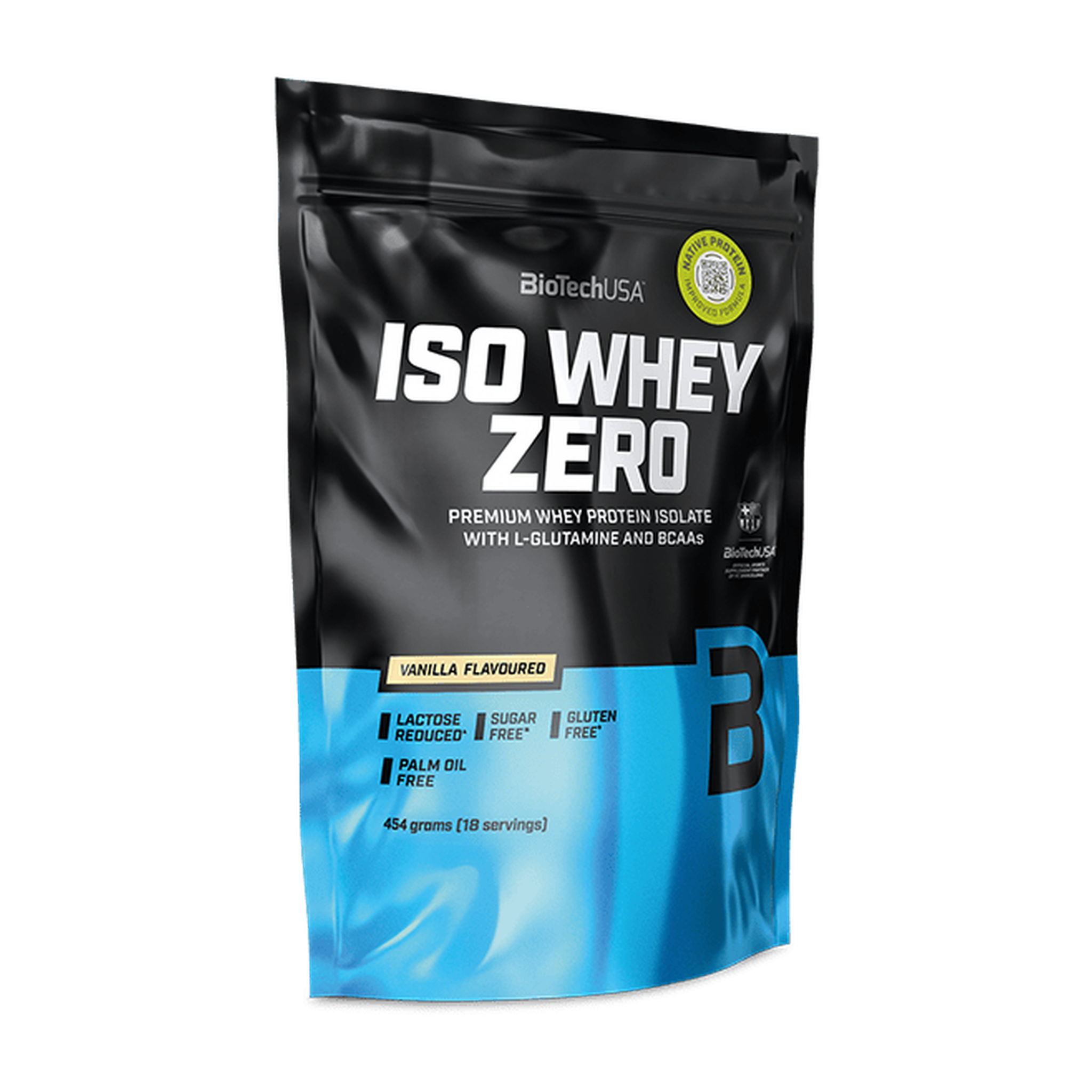 BioTechUSA Iso Whey Zero 454 g – vanilje