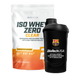 BioTechUSA Iso Whey Zero Clear Peach Tea, 1000 g, med FC Barcelona-shaker