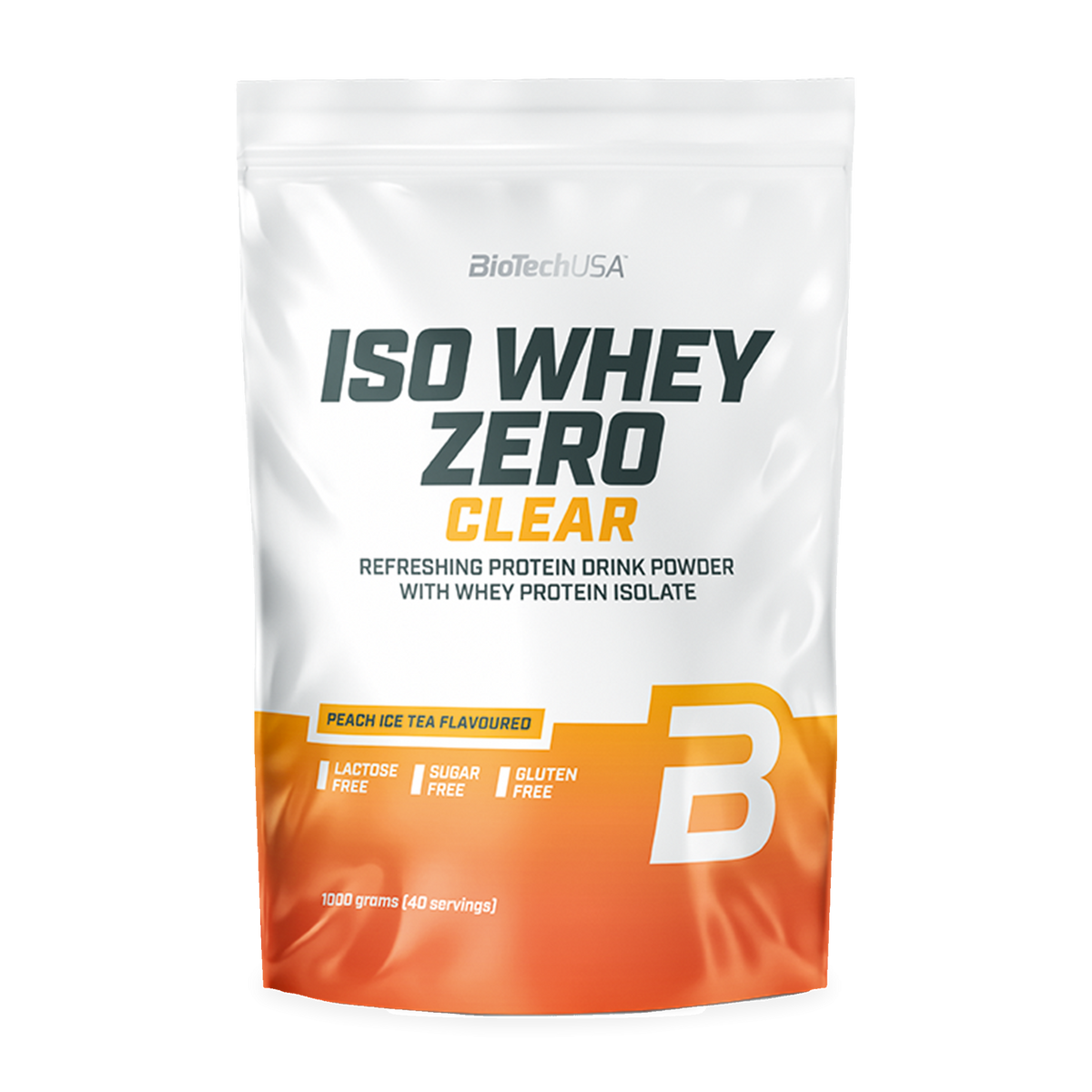 BioTechUSA Iso Whey Zero Clear Peach Tea, 1000 g
