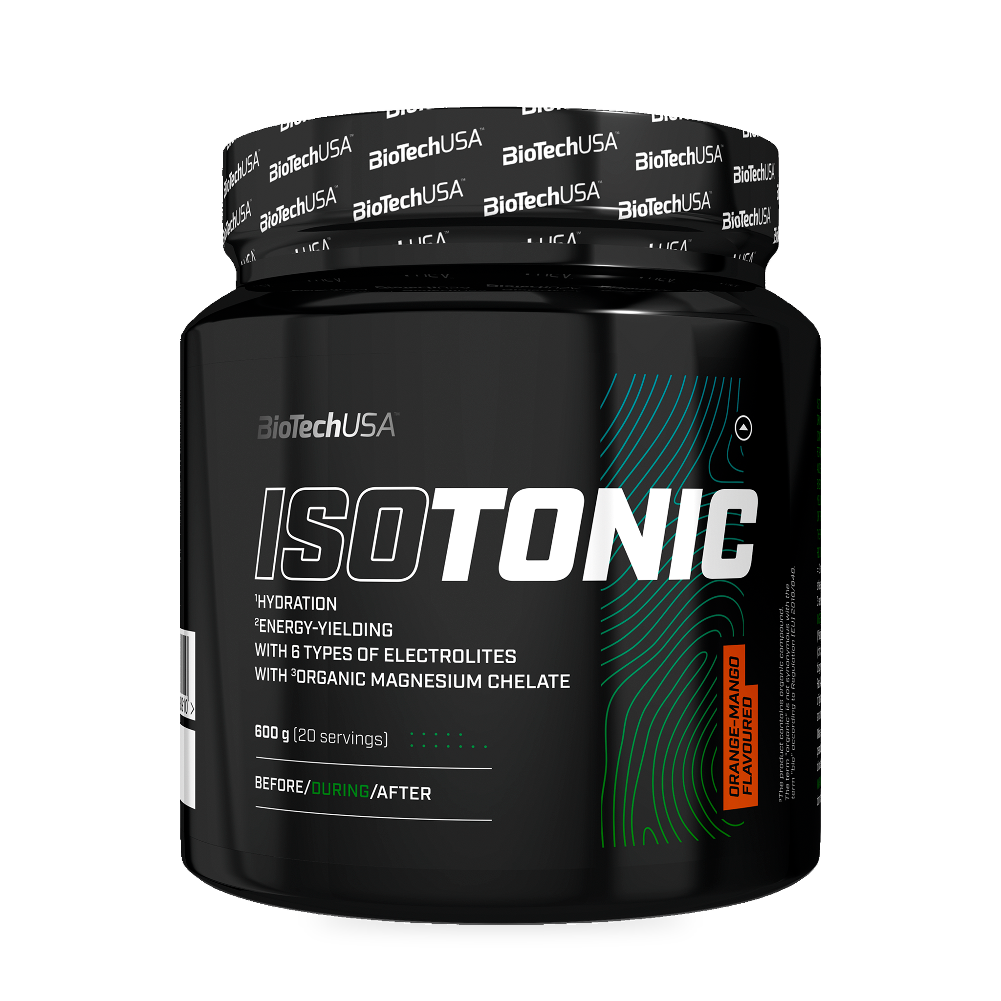 BioTechUSA Isotonic Orange-Mango, 600 g