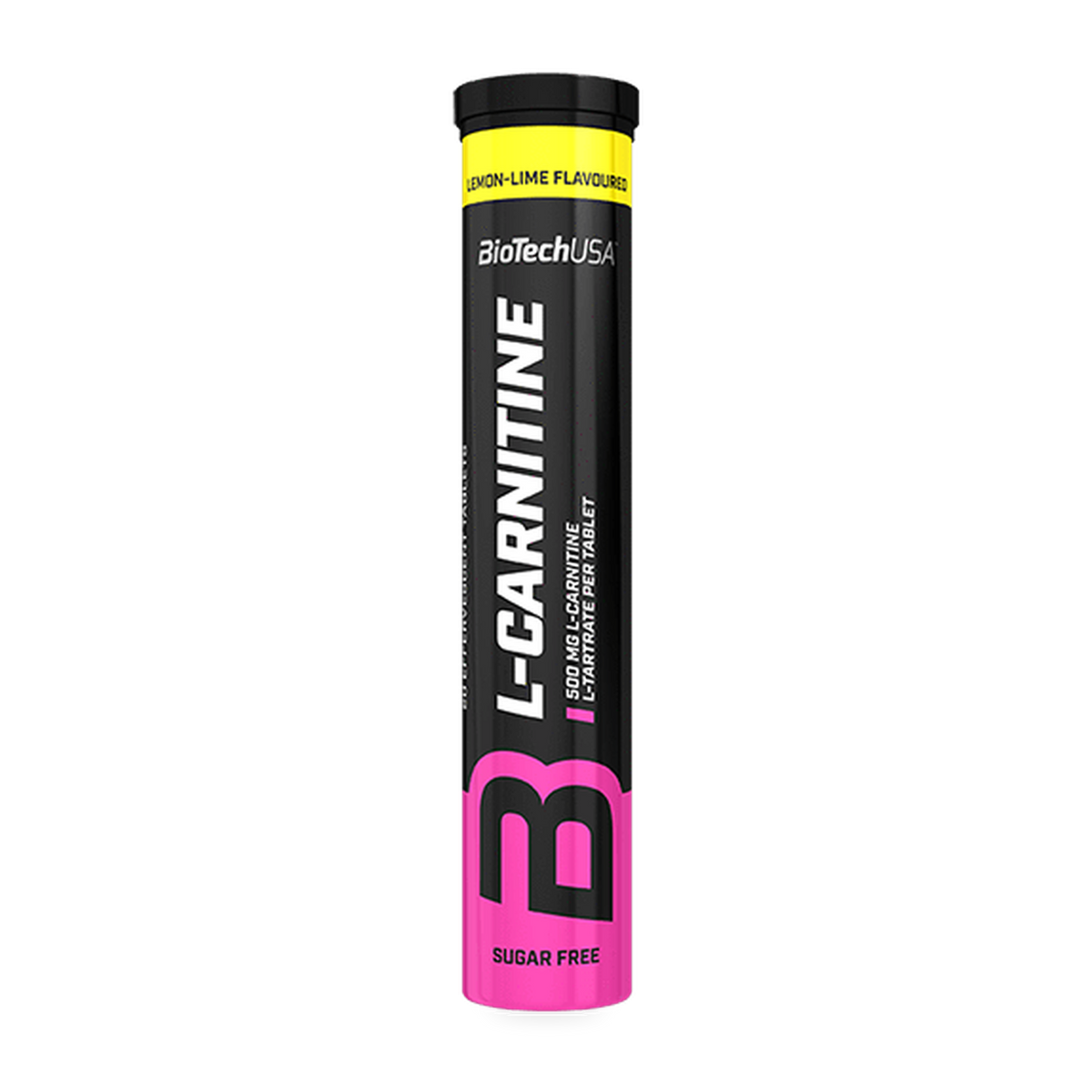 BioTechUSA L-Carnitine brusetabletter, 20 stk. – citron-lime