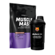 BioTechUSA Muscle Mass Chocolate og FC Barcelona-shaker, 1000 g